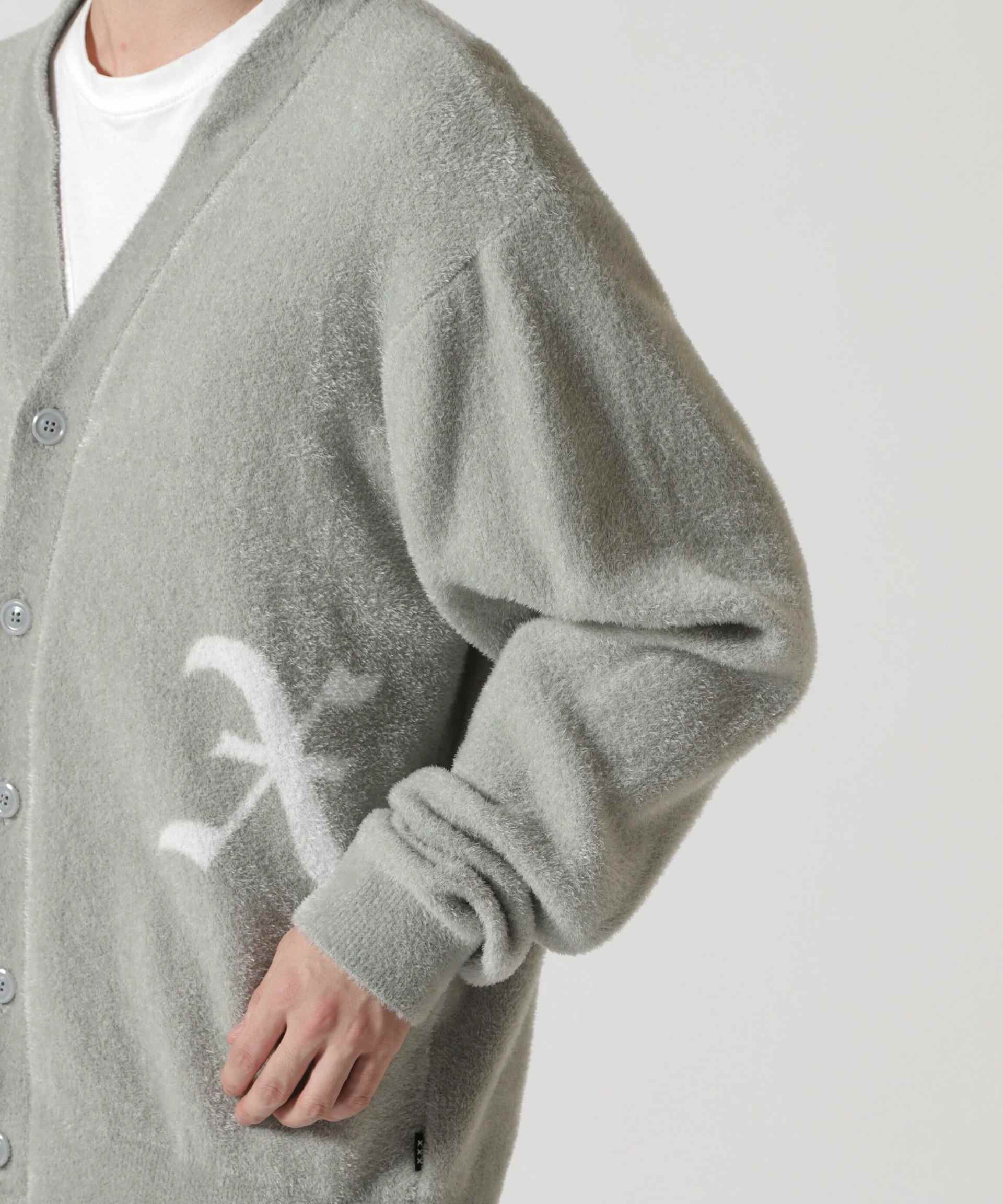 GOD SELECTION XXX / GX-A25-KN-01 /KNIT CA>DIGAN グレー