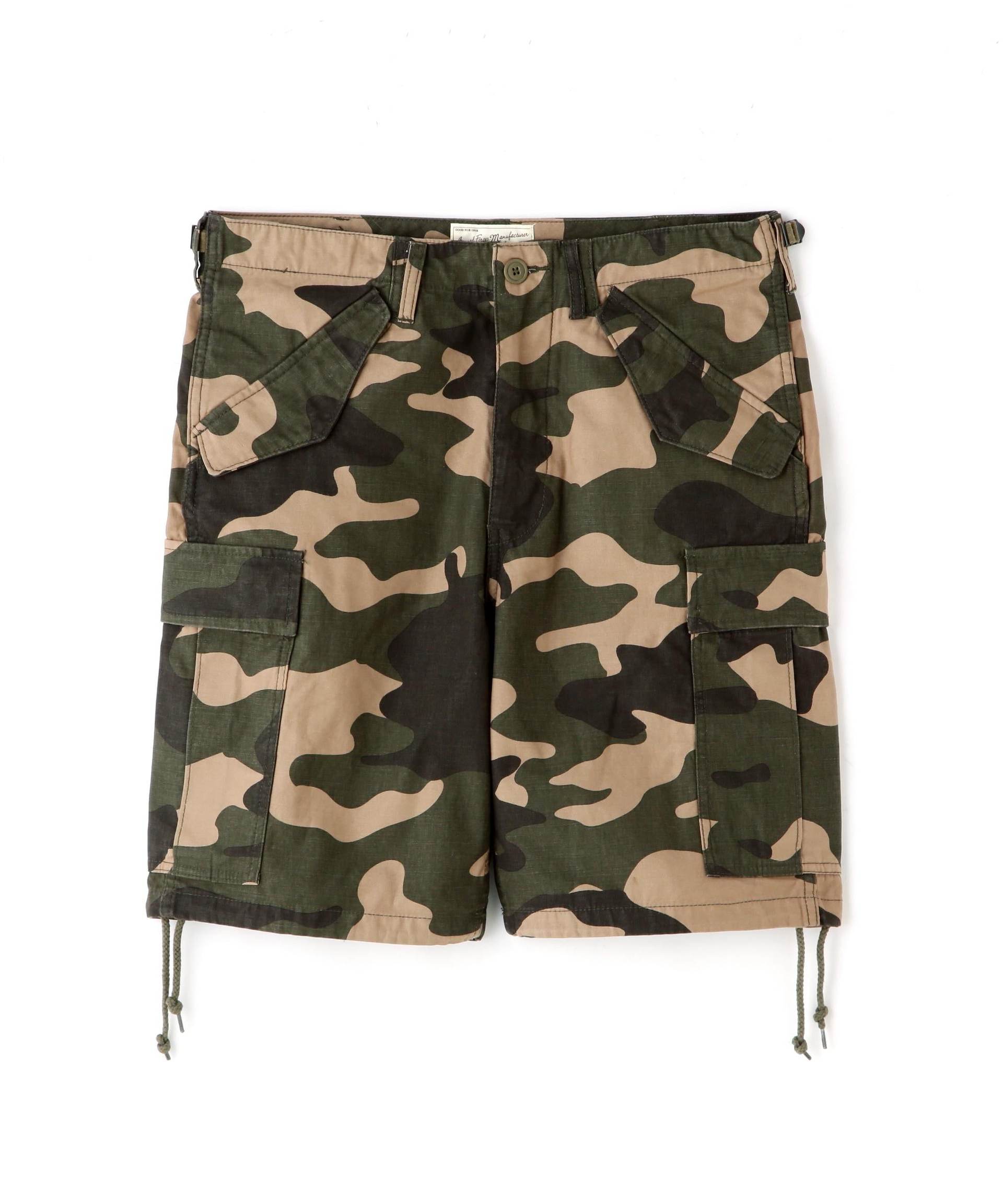 《WER&DEPOT限定》M-65 FATIGUE SHO>T PANTS / M-65 ファティーグ ショート パンツ / AVI>EX  オリーブカモ1