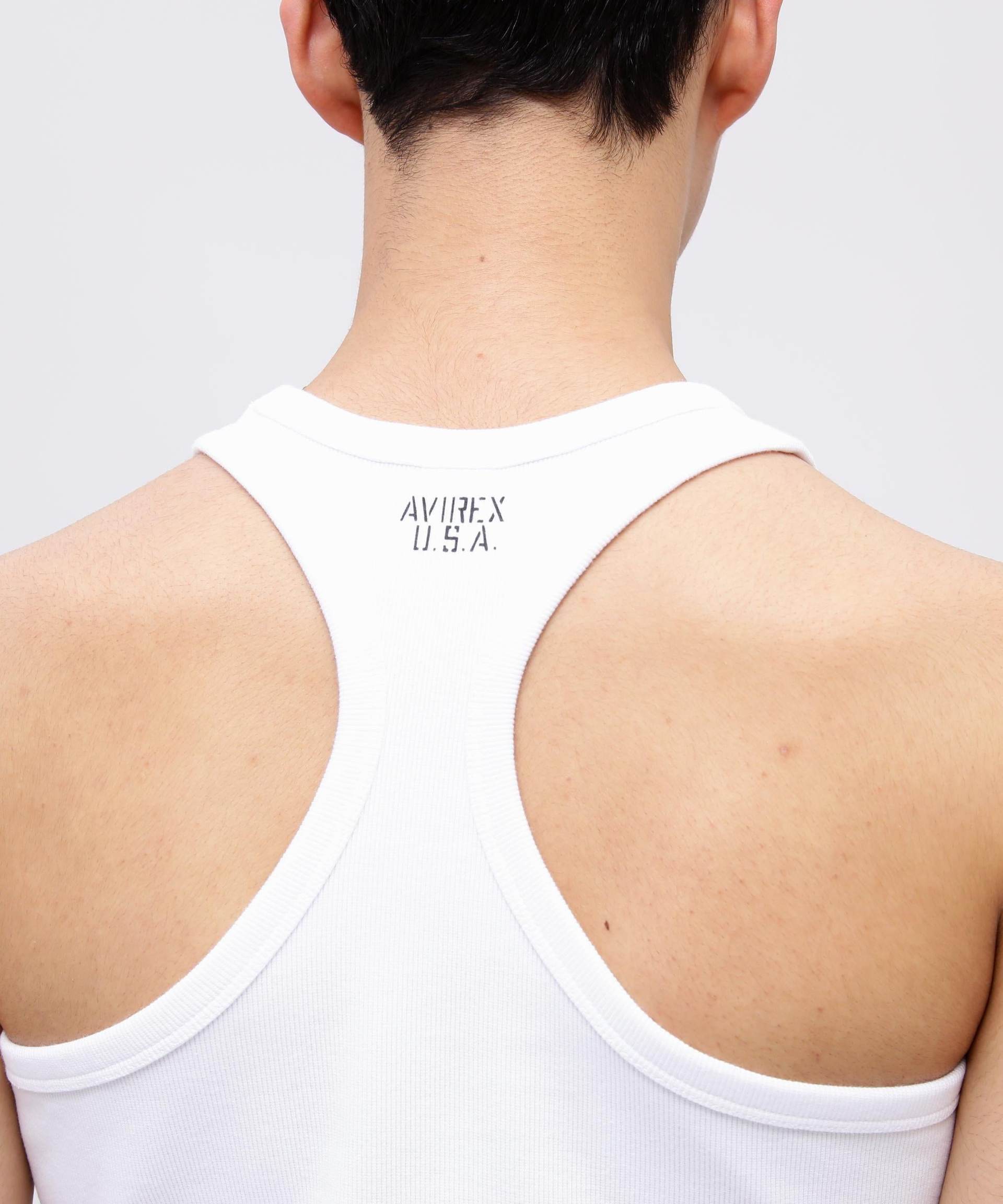 DAILY RIB TANK TOP BACK CROSS Daily Wear