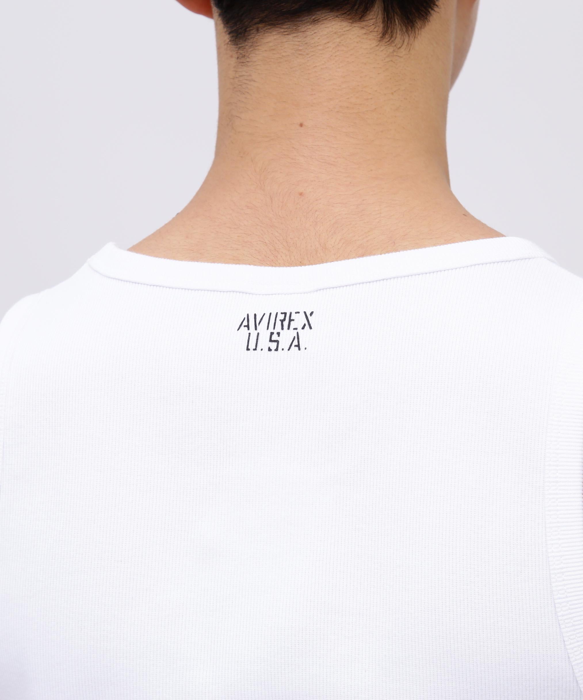 《DAILY/デイリー》RIB TANK TOP/リブ タンクトップ  デイリーウェア ホワイト