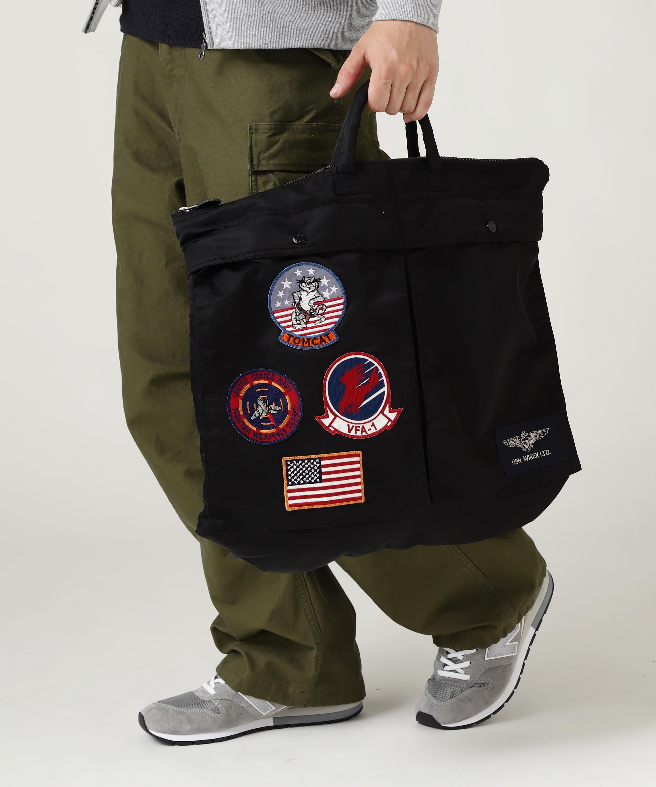 TOP GUN HELMET BAG ブラック