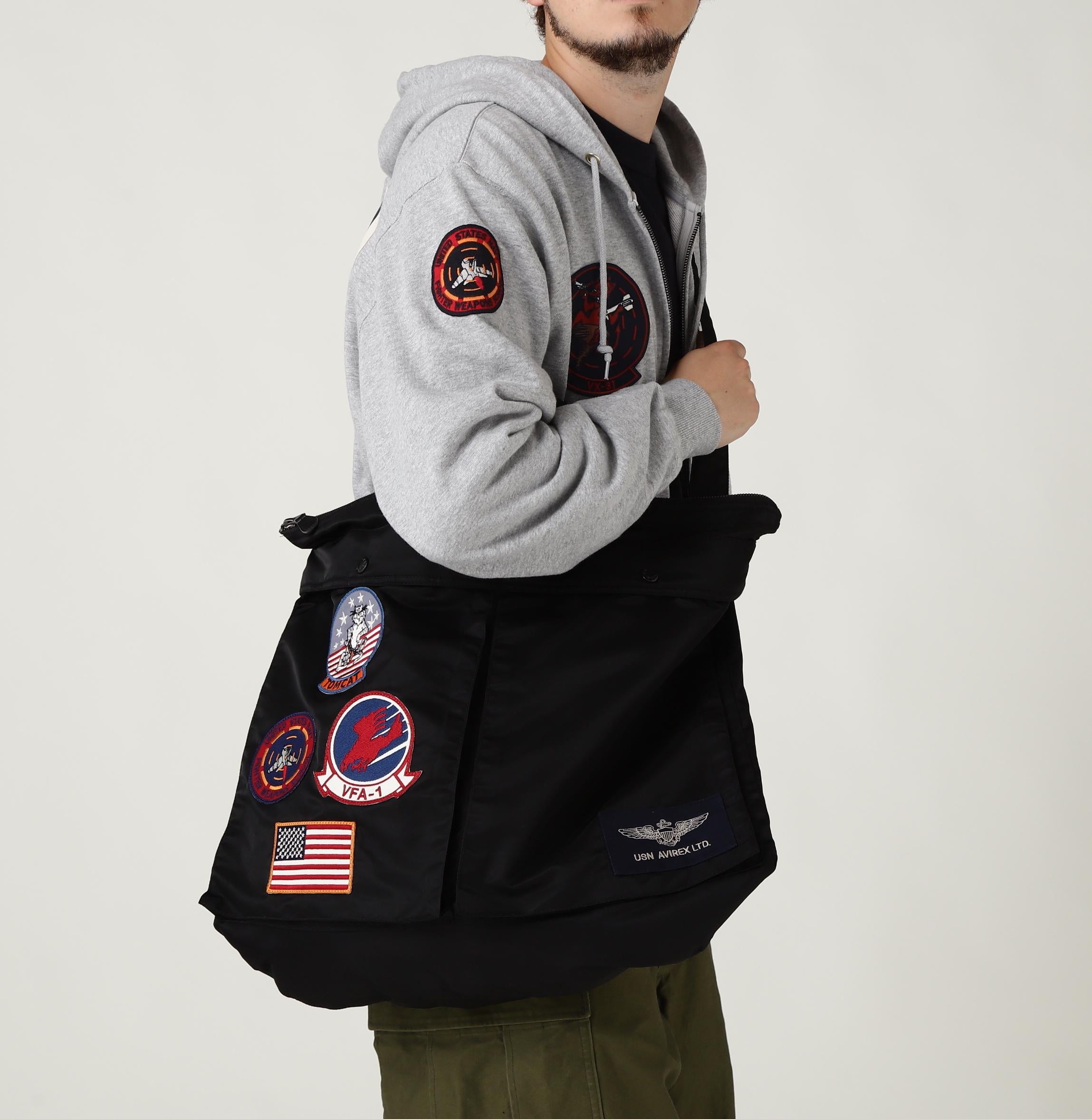 TOP GUN HELMET BAG ブラック