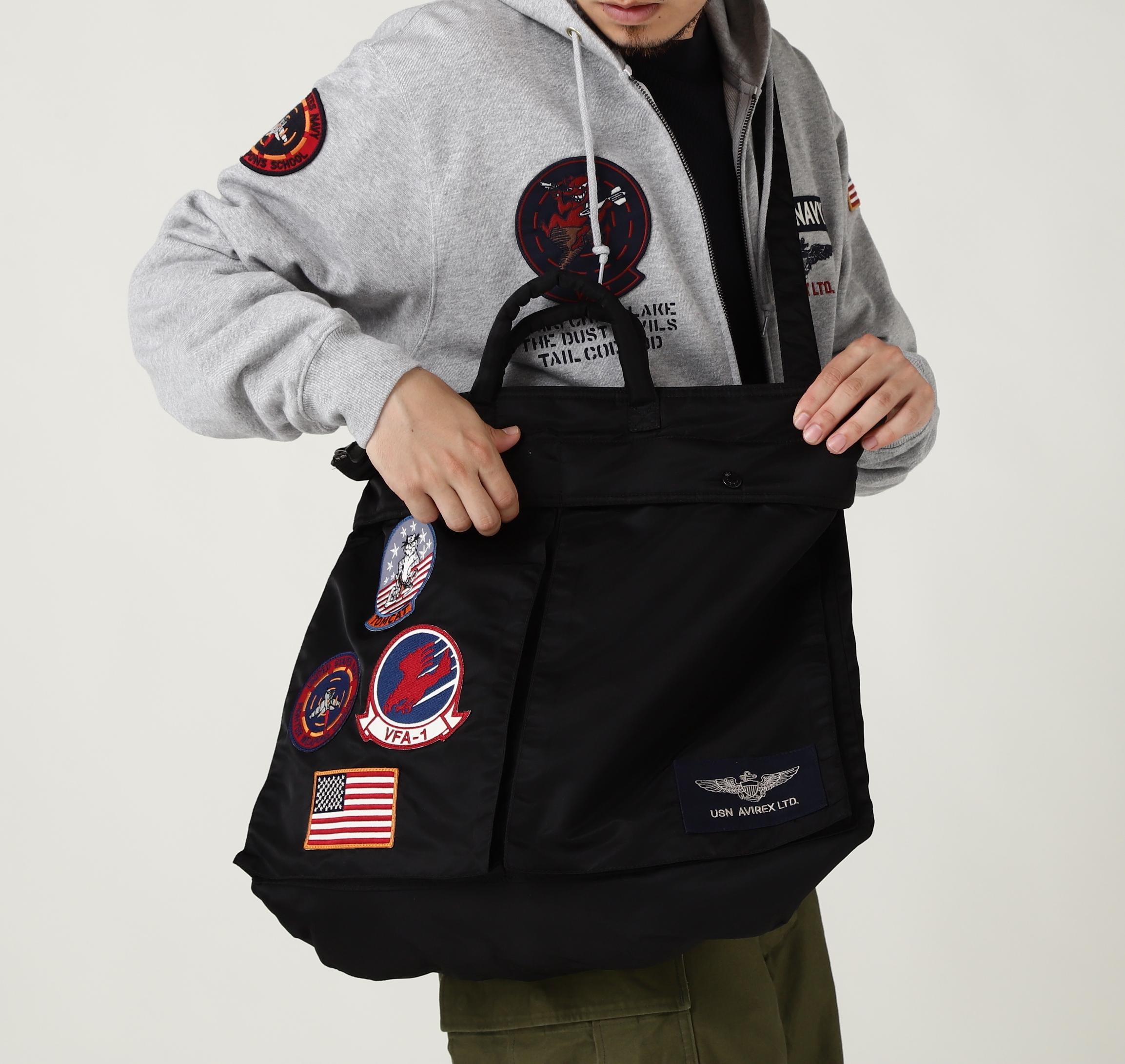 TOP GUN HELMET BAG ブラック