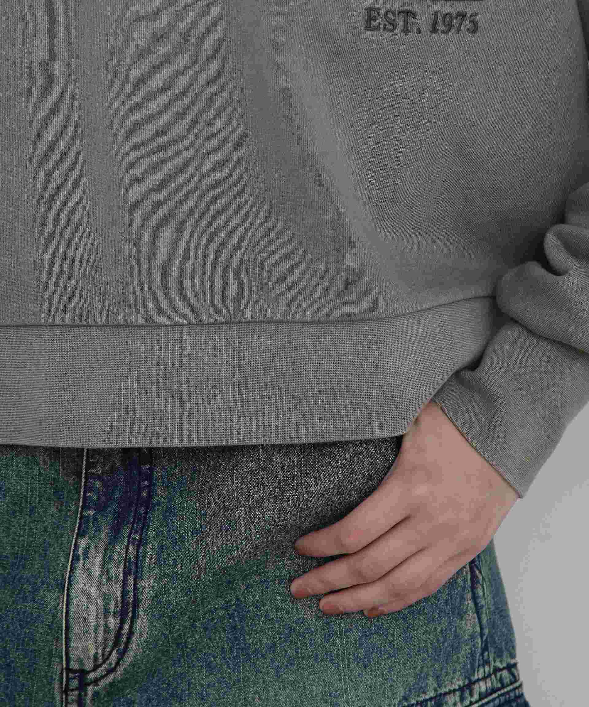 DOURLE POCKET SWEAT/ダブルポケットスウェット モカ