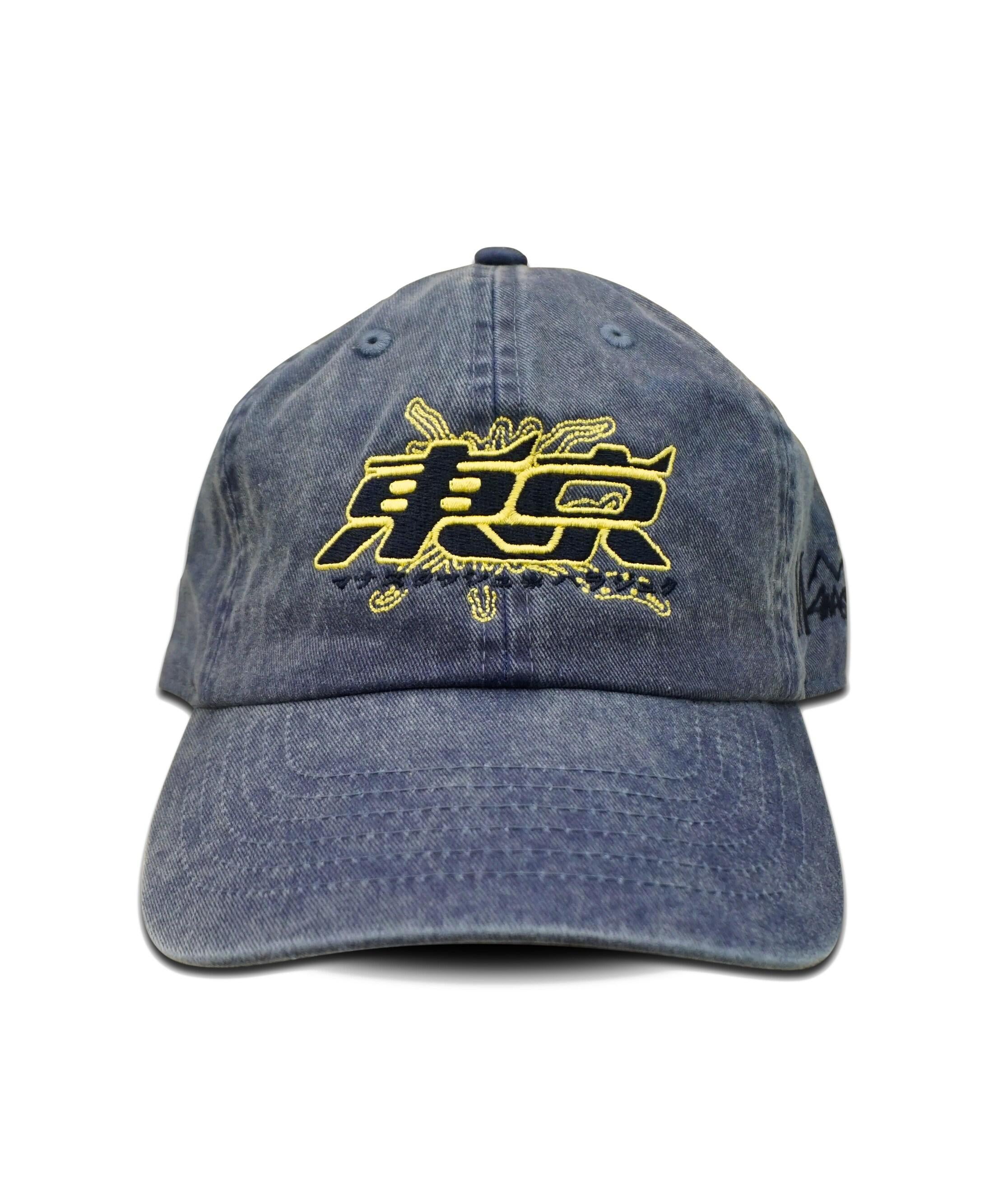 MANASTASH/マナスタッシュ/TOKYO EMR. LOGO LOW CAP ネイビー