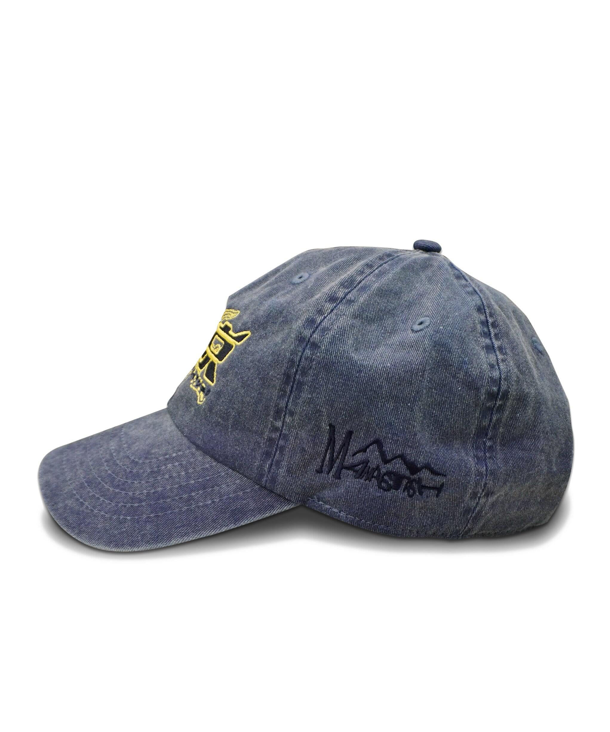 MANASTASH/マナスタッシュ/TOKYO EMR. LOGO LOW CAP ネイビー