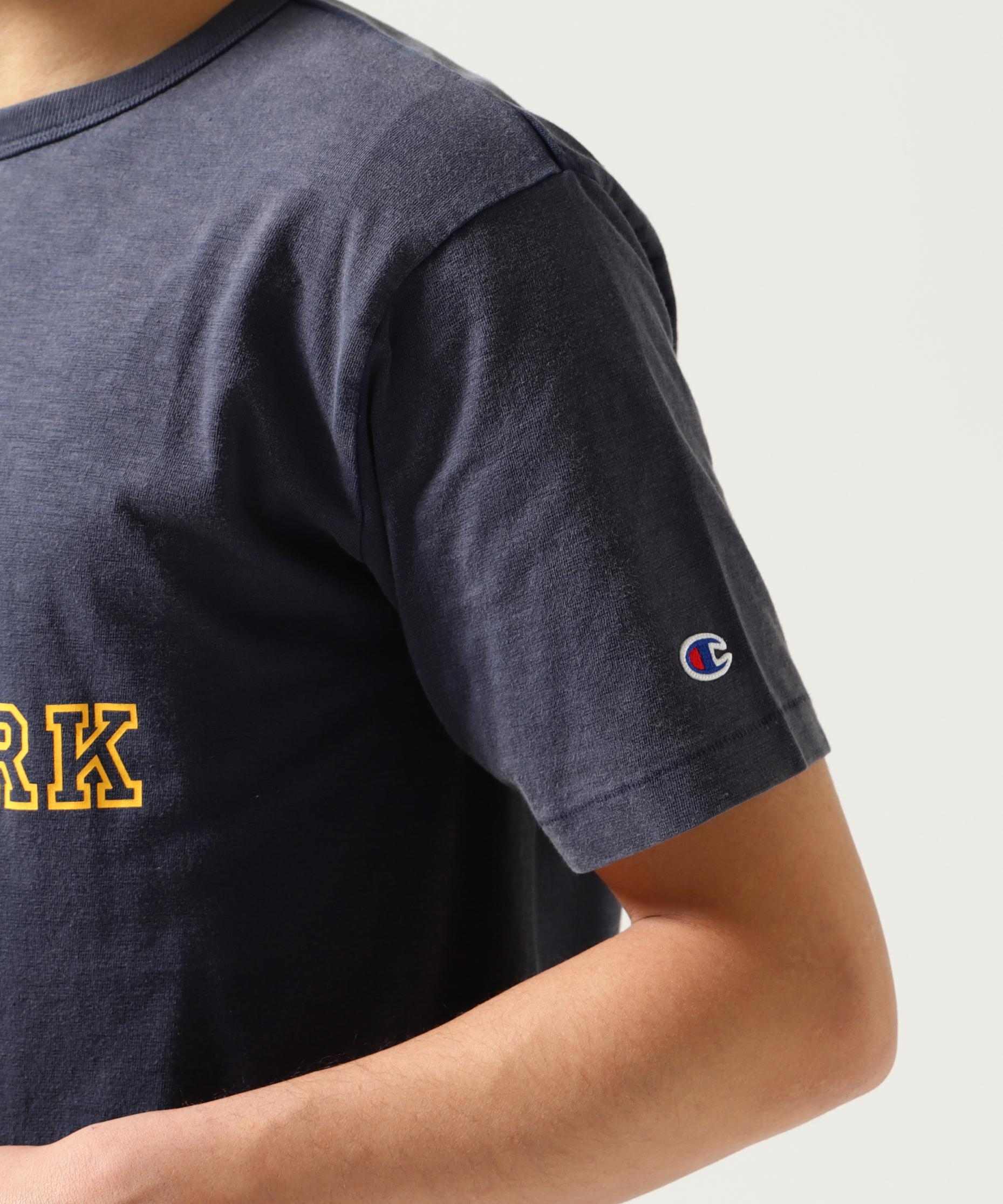 Champion/チャンピオン SHO>T SLEEVE T-SHI>T  ネイビー
