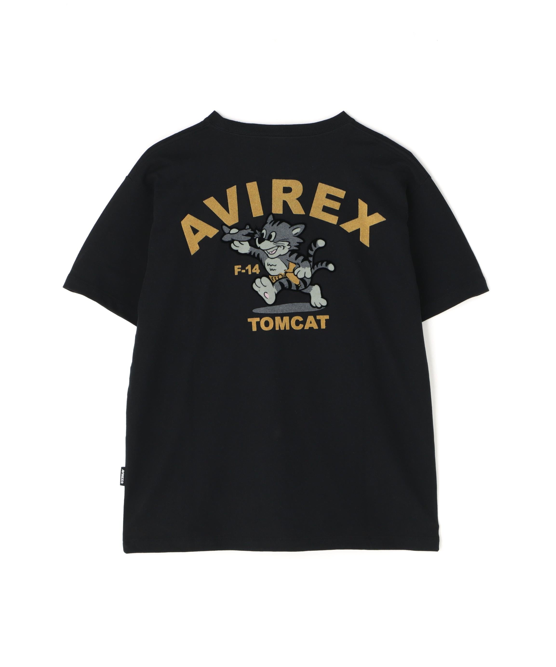 《WER&DEPOT限定》TOMCAT T-SHI>T ブラック