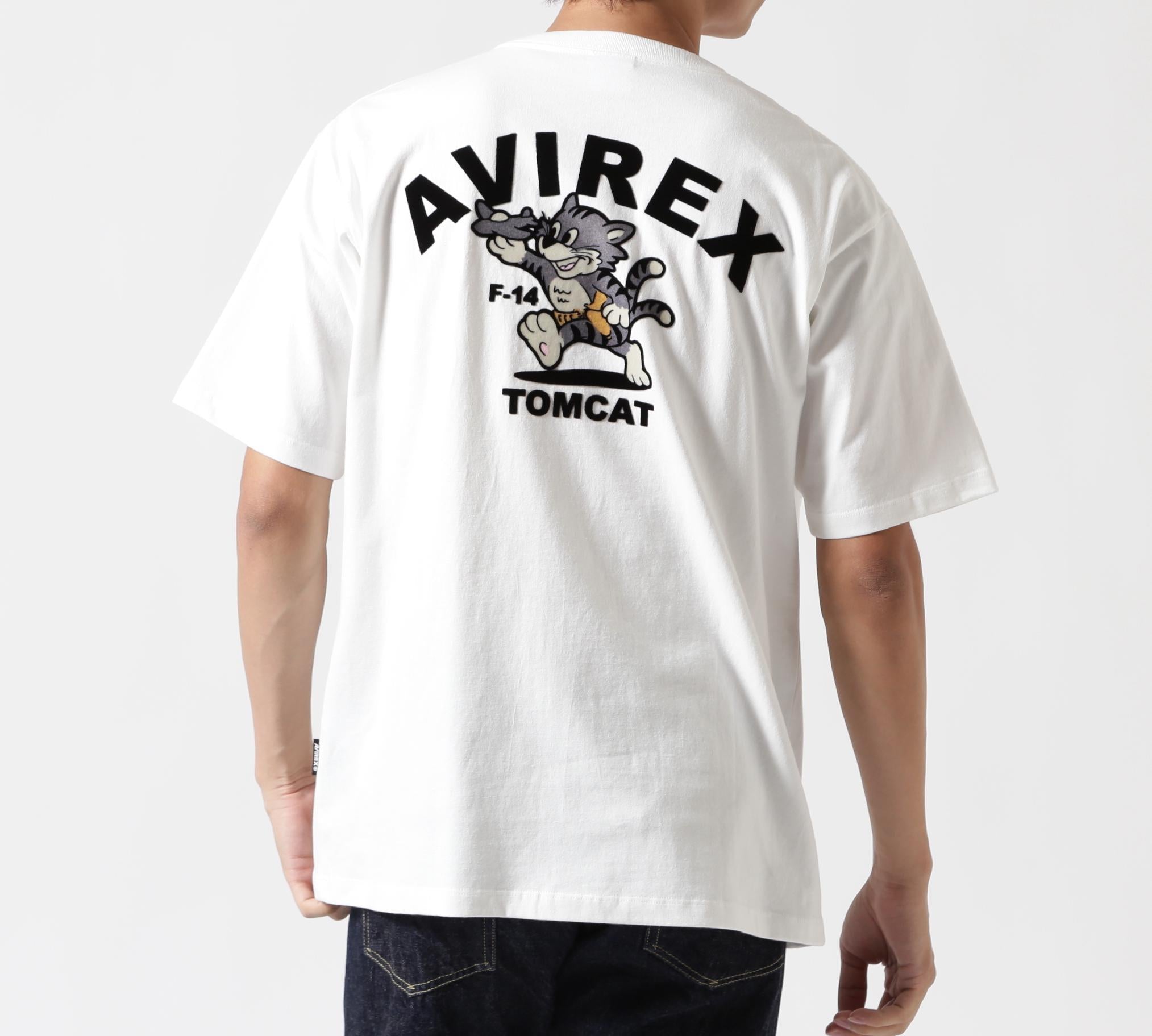 《WER&DEPOT限定》TOMCAT T-SHI>T ホワイト