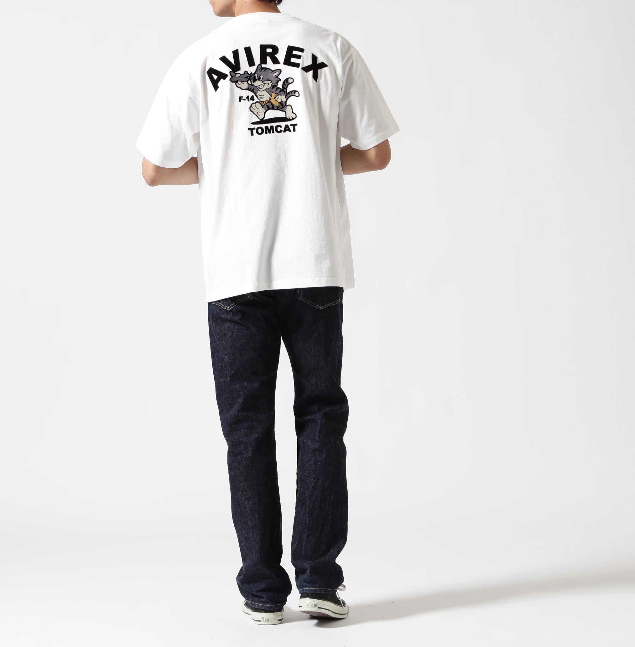 《WER&DEPOT限定》TOMCAT T-SHI>T ホワイト
