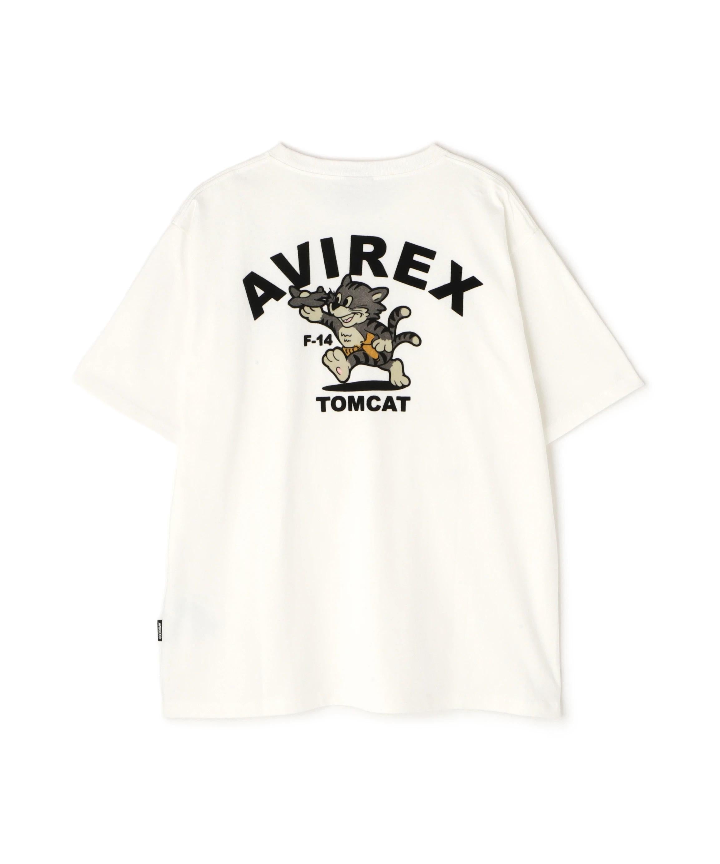 《WER&DEPOT限定》TOMCAT T-SHI>T ホワイト
