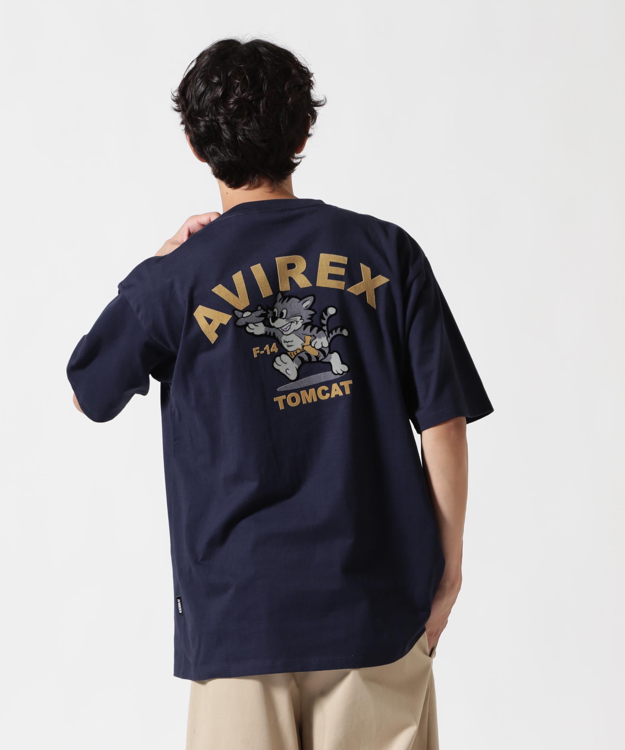 《WER&DEPOT限定》TOMCAT T-SHI>T ネイビー