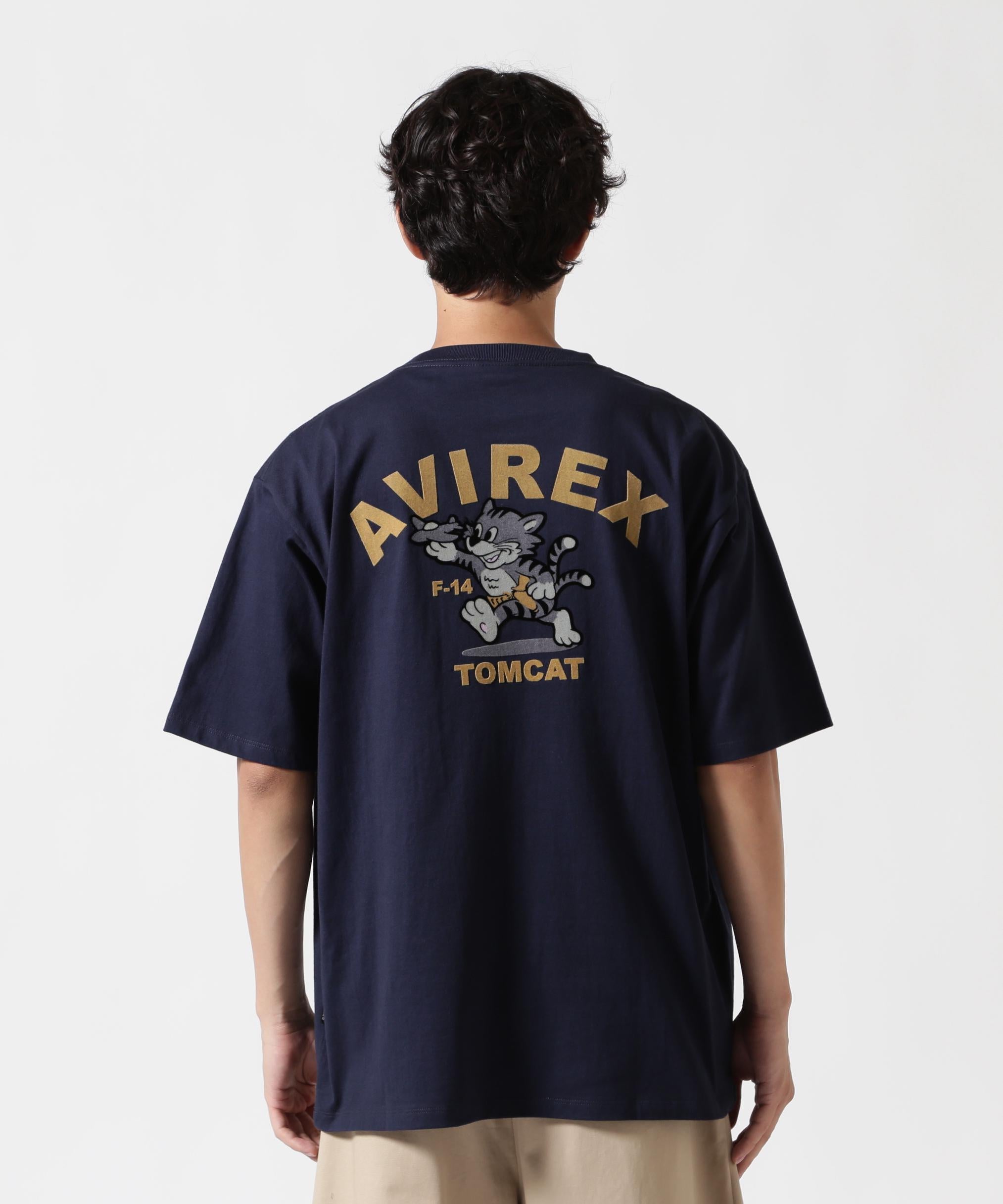 《WER&DEPOT限定》TOMCAT T-SHI>T ネイビー