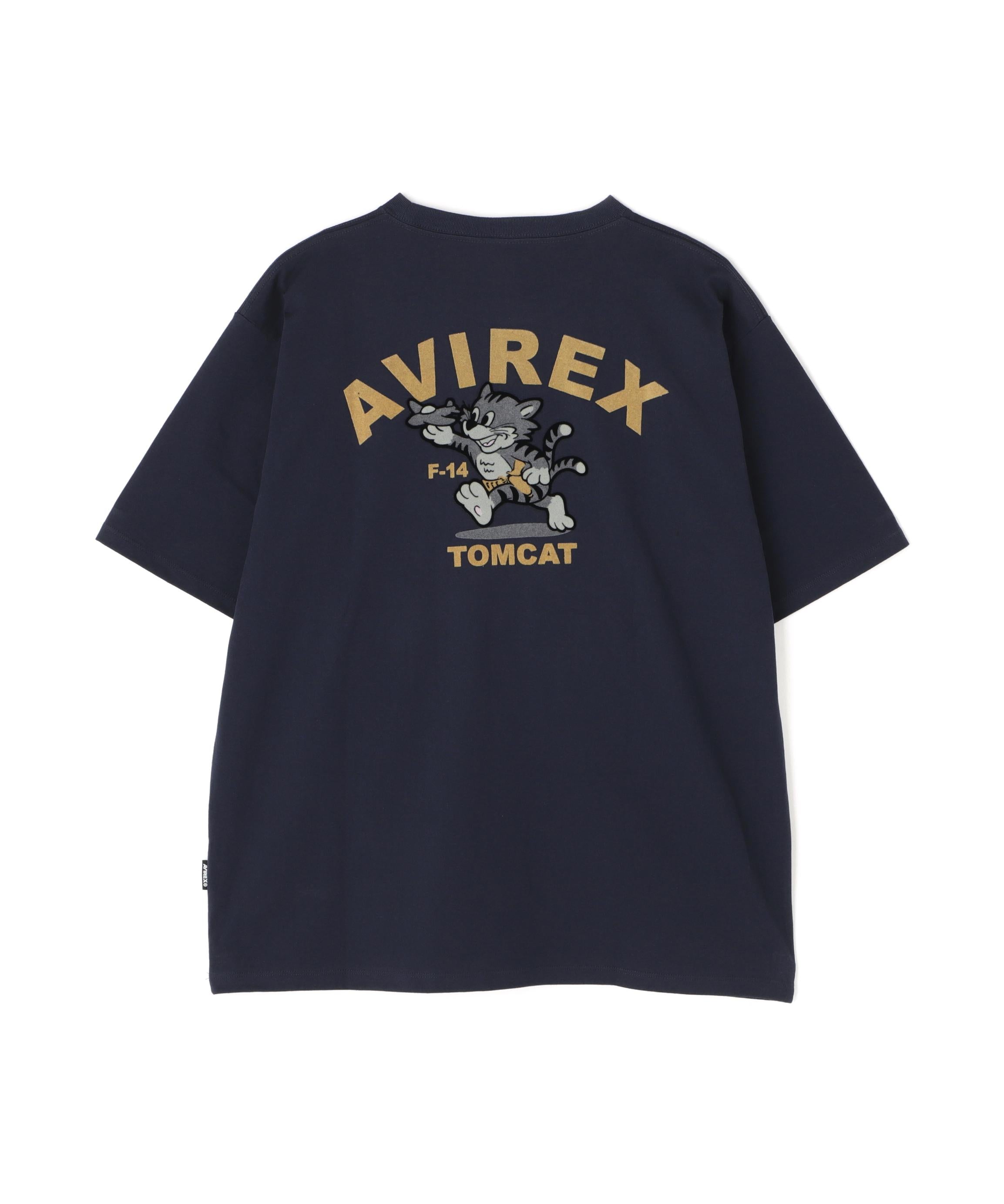 《WER&DEPOT限定》TOMCAT T-SHI>T ネイビー