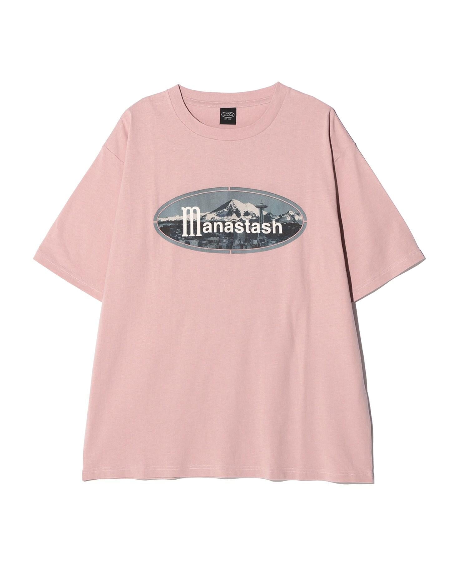 MANASTASH/マナスタッシュ/CiTee >IDGE LOGO ピンク