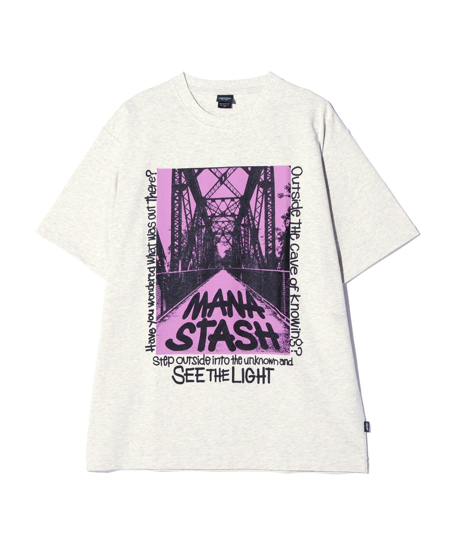MANASTASH/マナスタッシュ/HEMP TEE T>ESTLE オートミール6