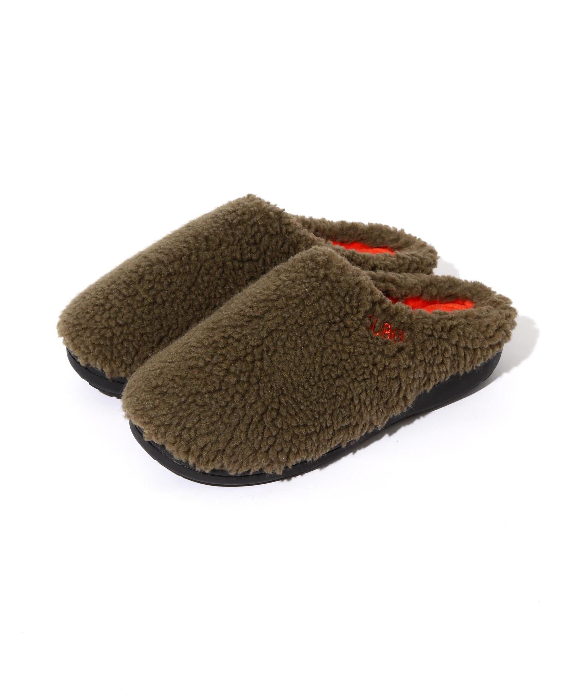 SURU×MANASTASH /スブ×マナスタッシュ/ROA FLEECE SANDAL カーキ