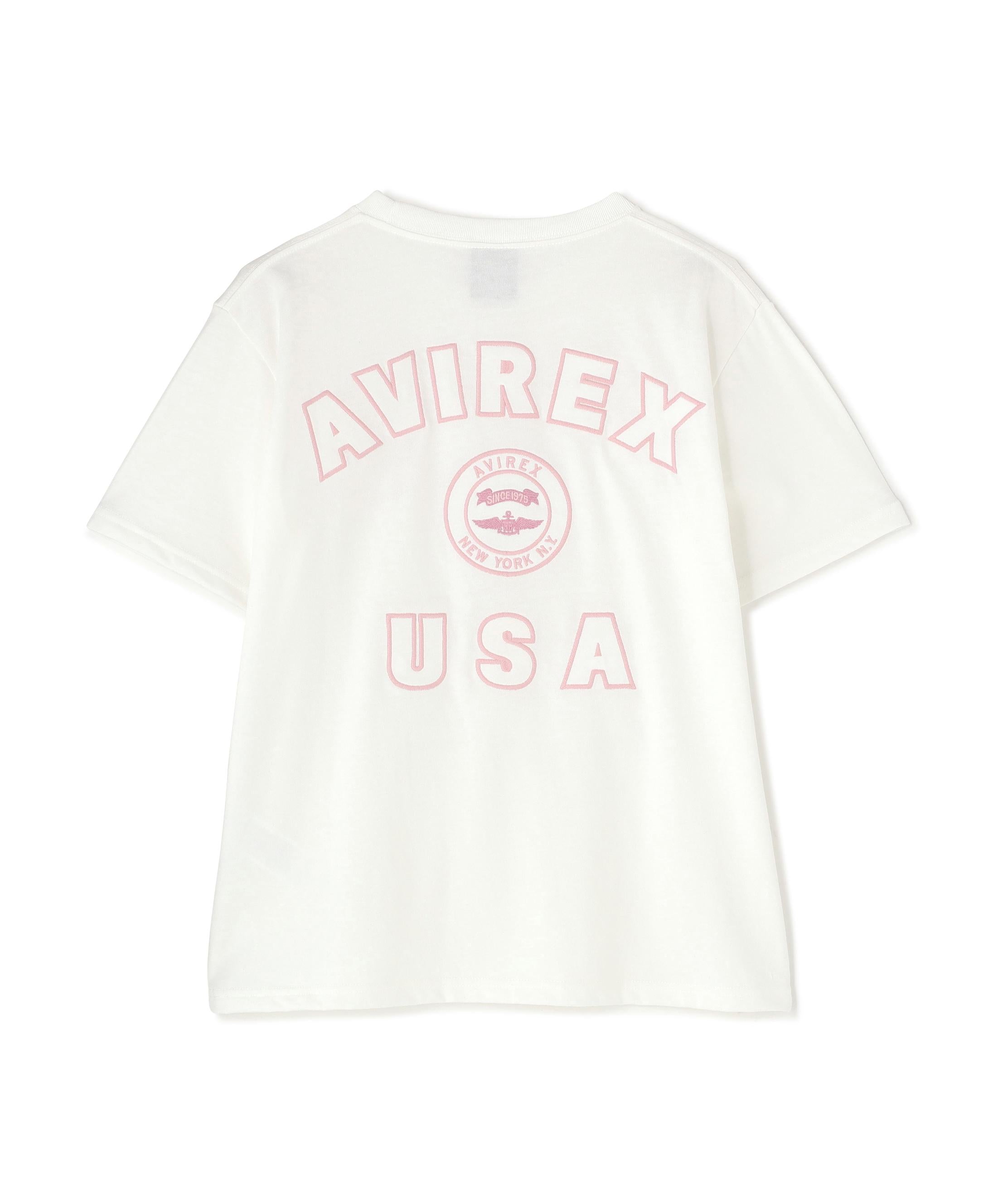 《WOMAN》VARSITY LOGO S/S T-SHIRT オフホワイト3