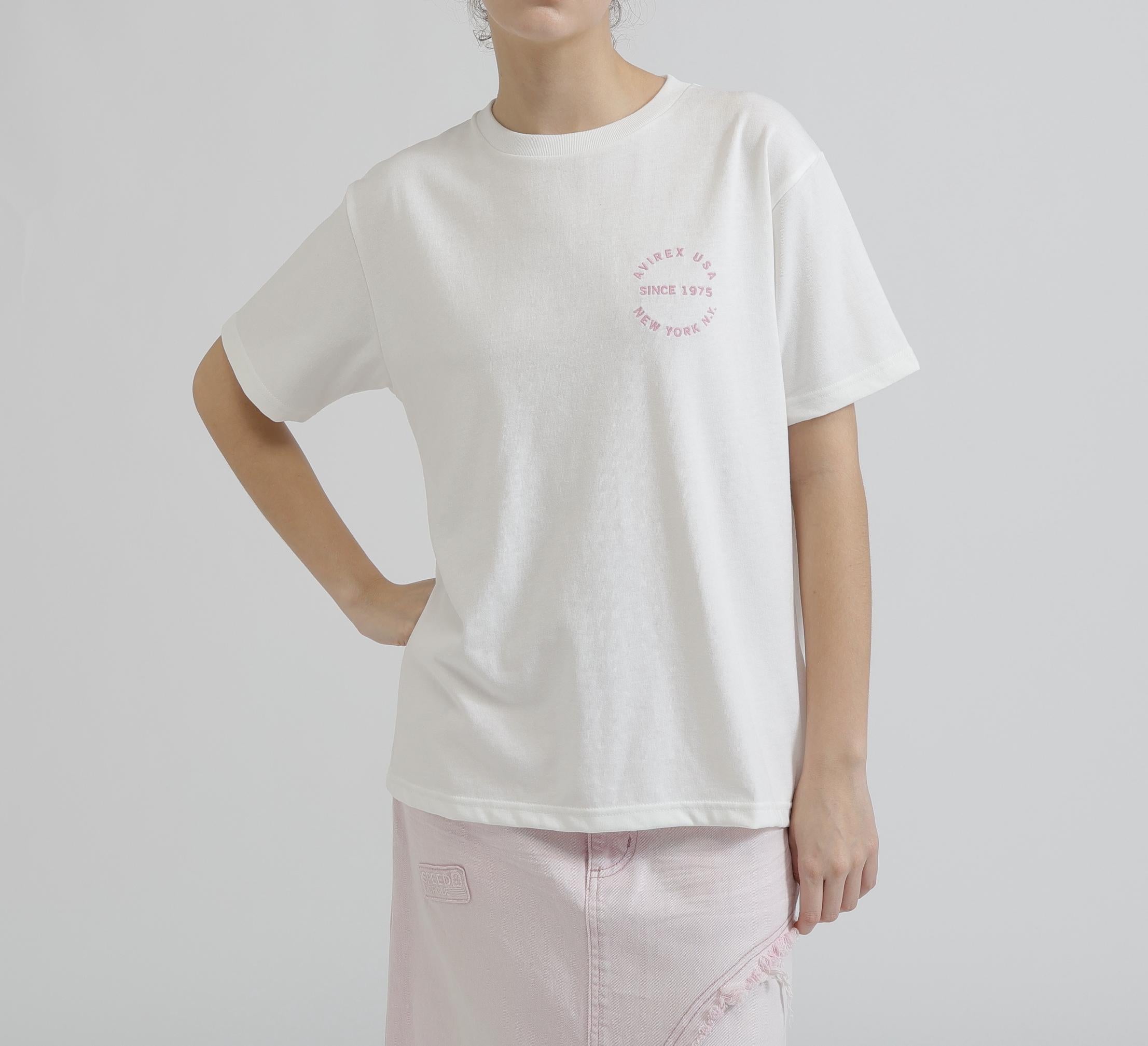 《WOMAN》VARSITY LOGO S/S T-SHIRT オフホワイト3