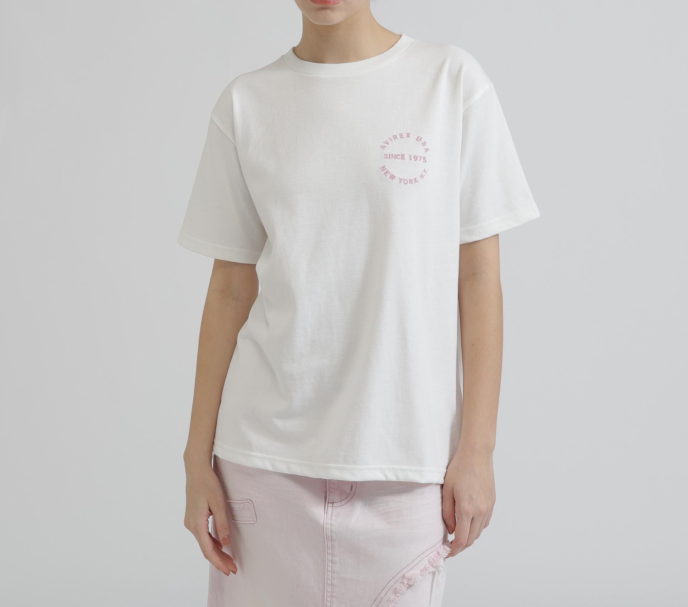 《WOMAN》VARSITY LOGO S/S T-SHIRT オフホワイト3
