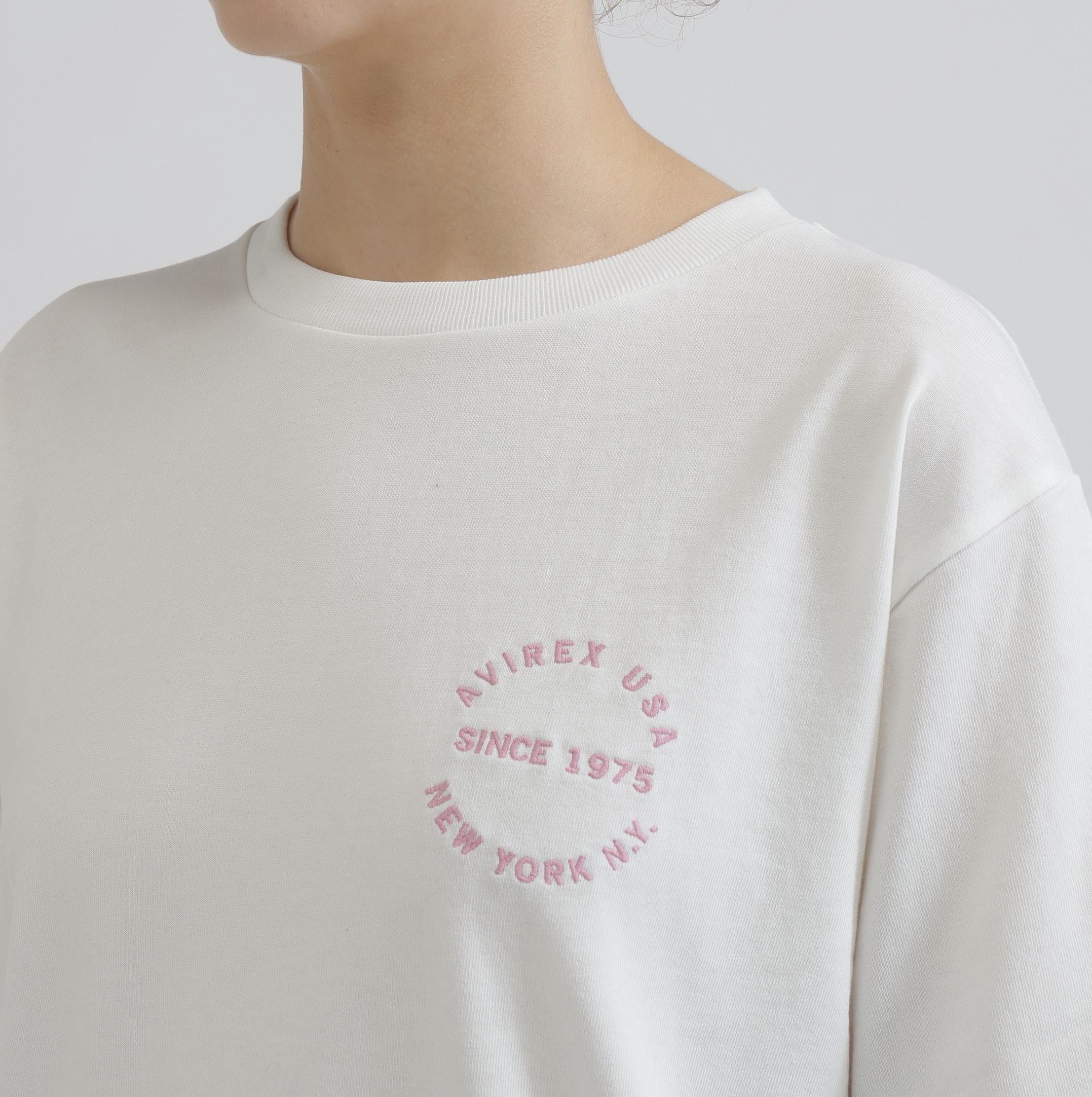 《WOMAN》VARSITY LOGO S/S T-SHIRT オフホワイト3