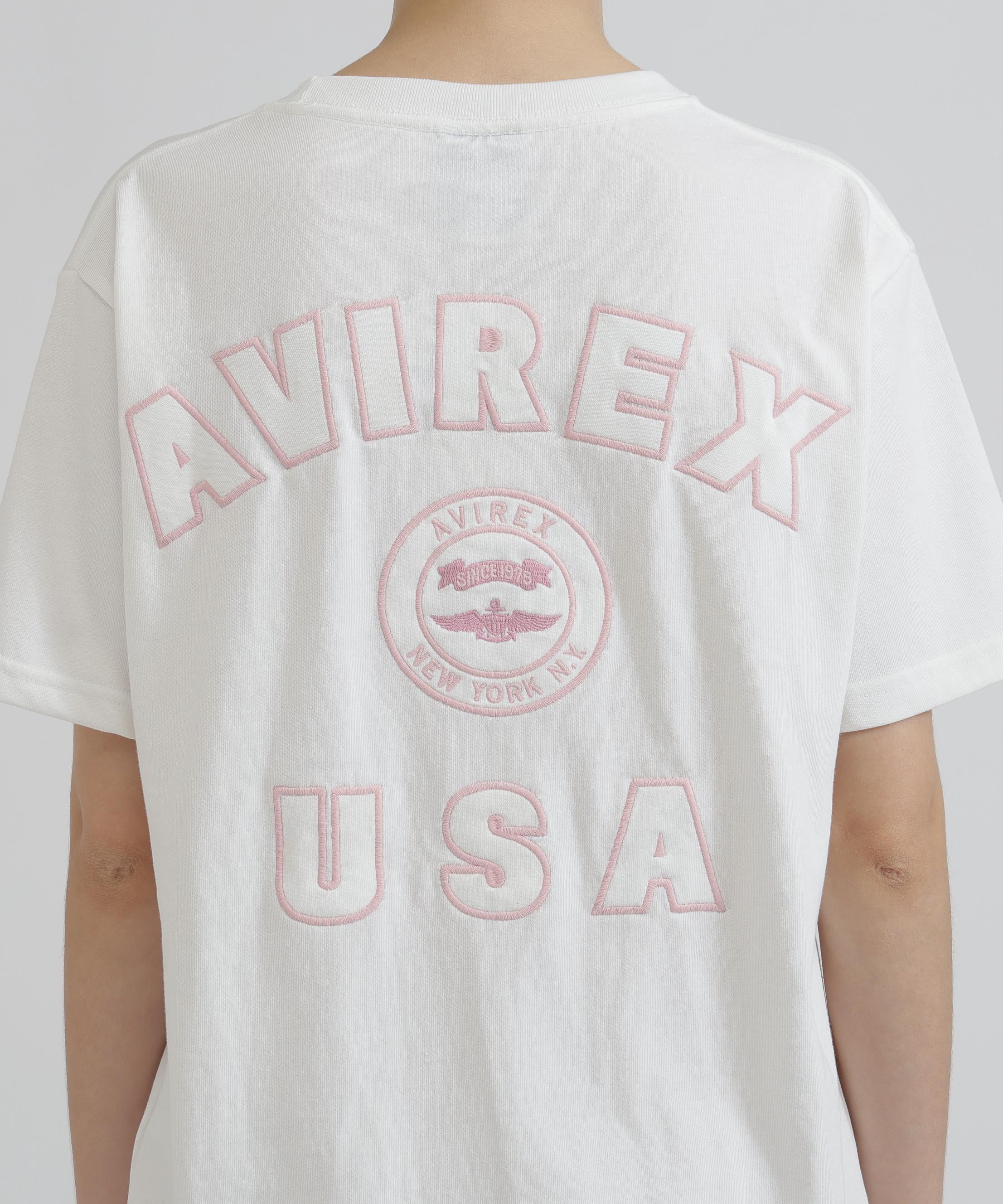 《WOMAN》VARSITY LOGO S/S T-SHIRT オフホワイト3
