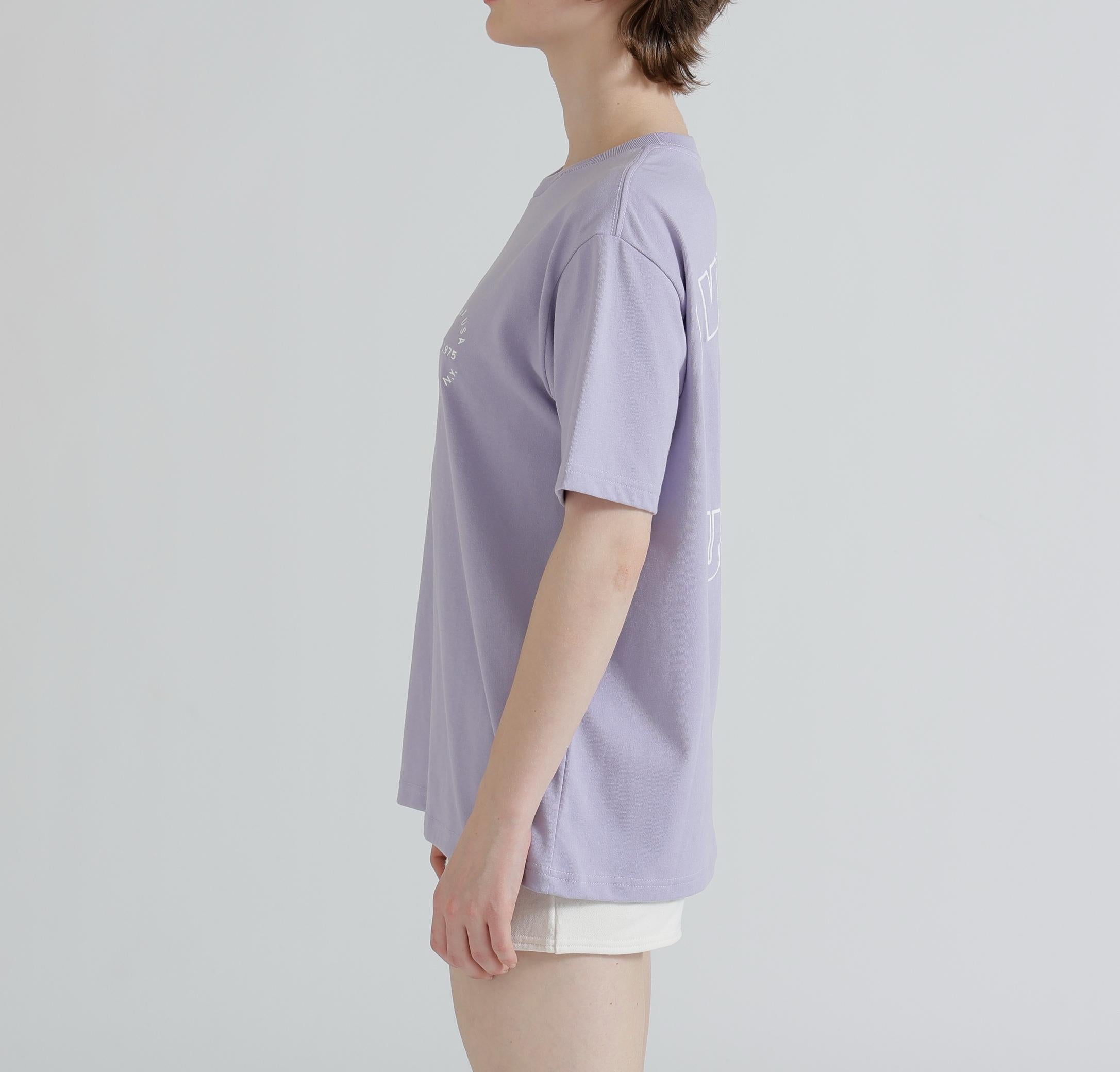《WOMAN》VARSITY LOGO S/S T-SHIRT ラベンダー7