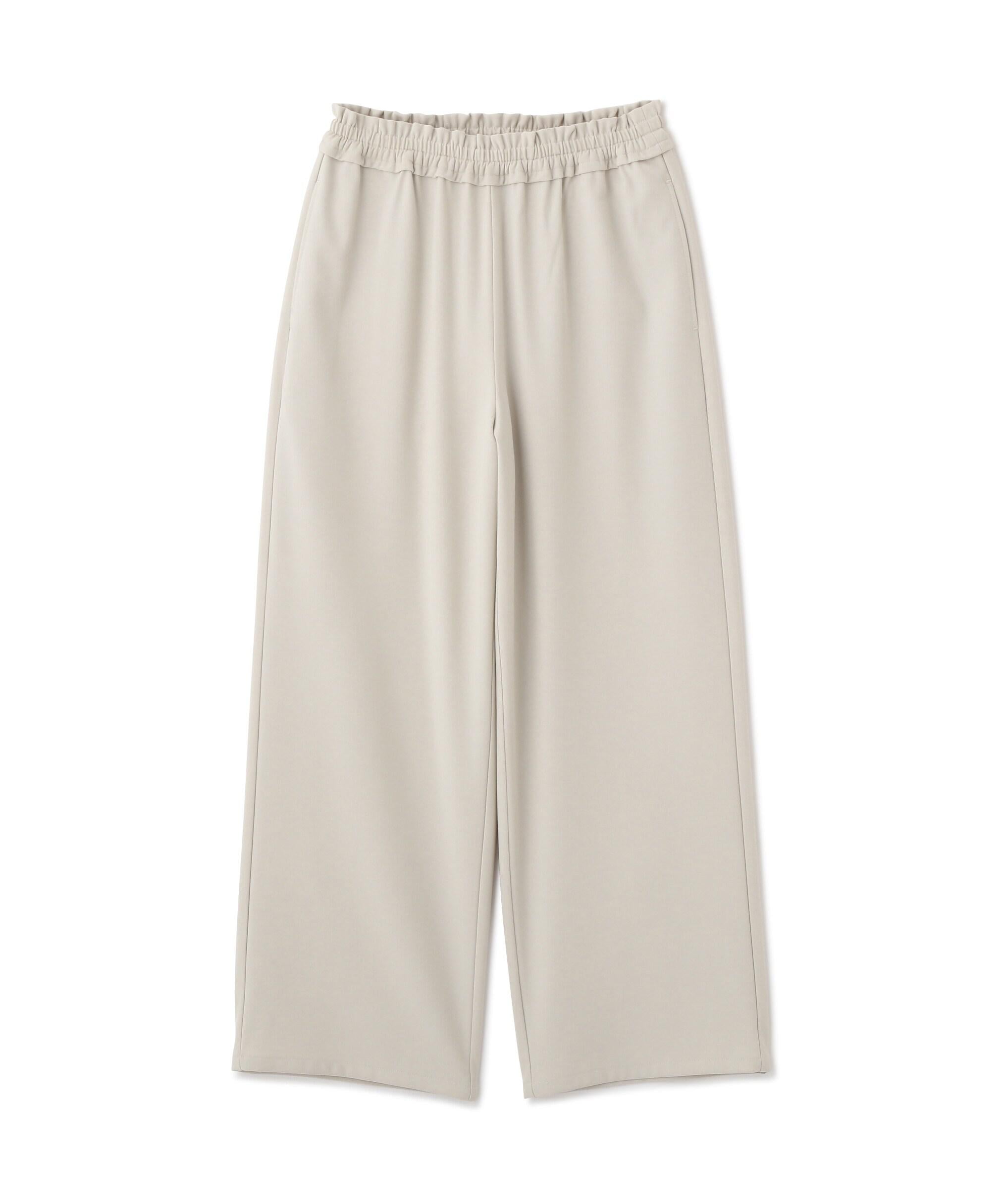 ウエストフリルイージーパンツ オフホワイト