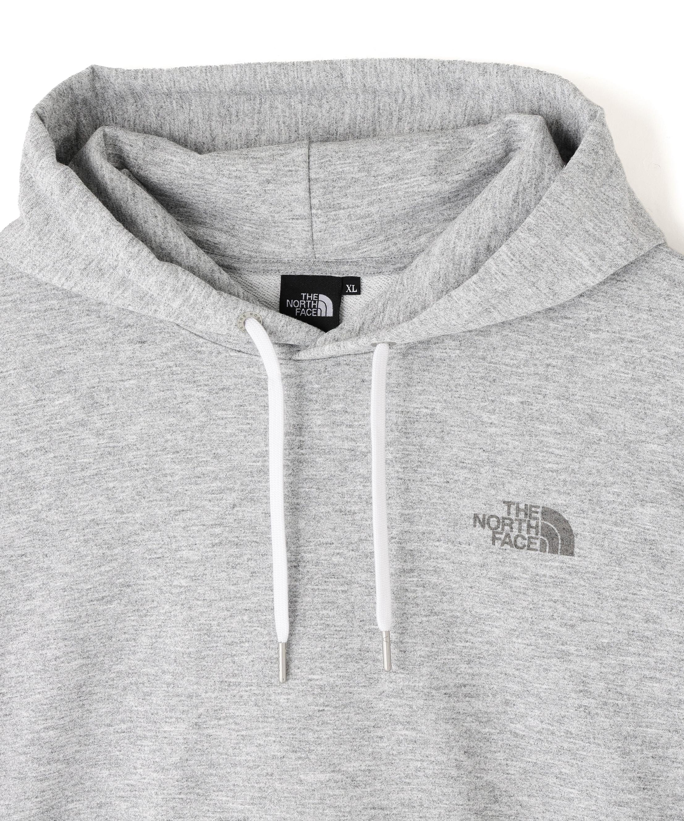 THE NORTH FACE/ザ・ノース・フェイス/BACK SQUARE LOGO HOODIE グレー