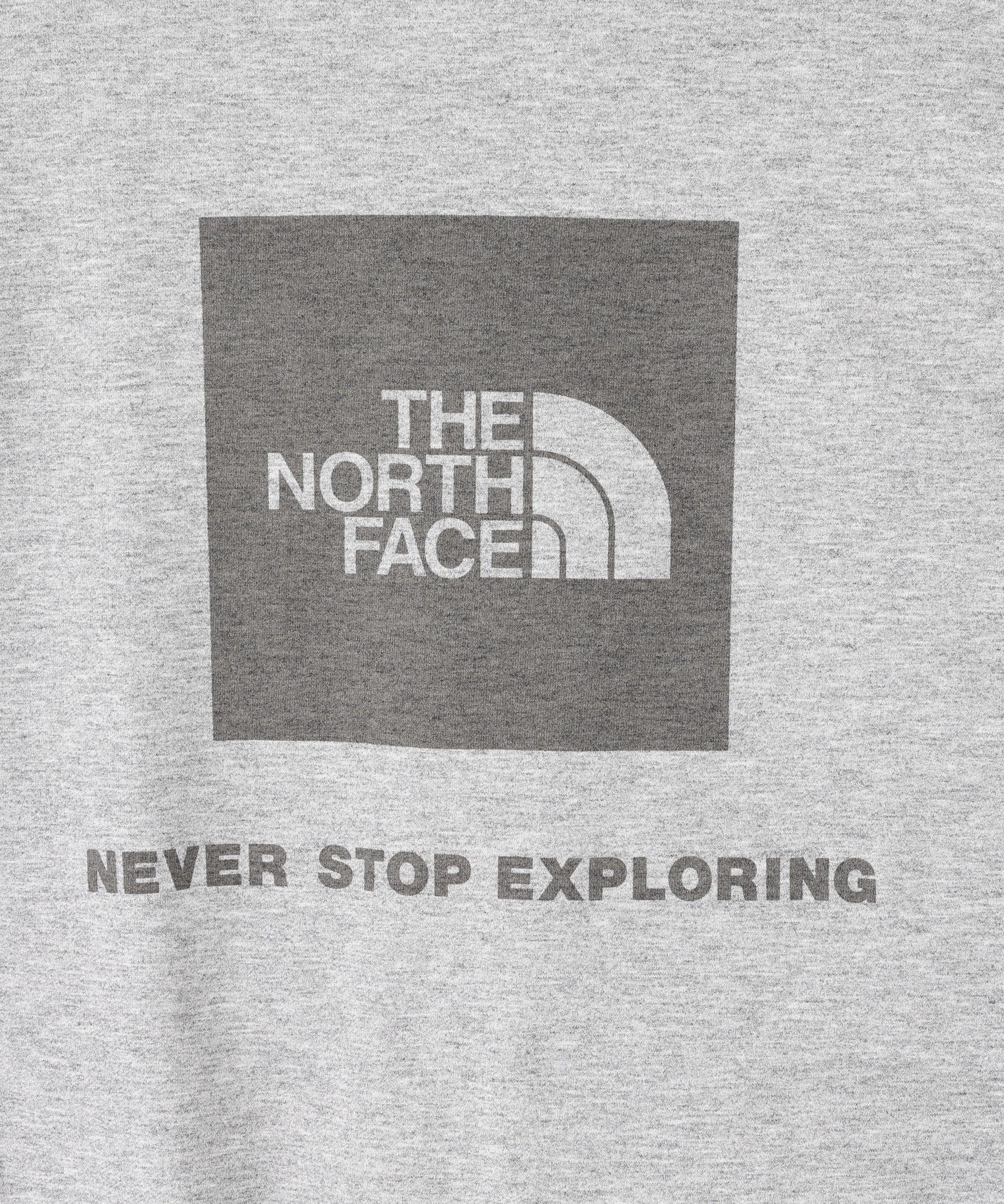 THE NORTH FACE/ザ・ノース・フェイス/BACK SQUARE LOGO HOODIE グレー
