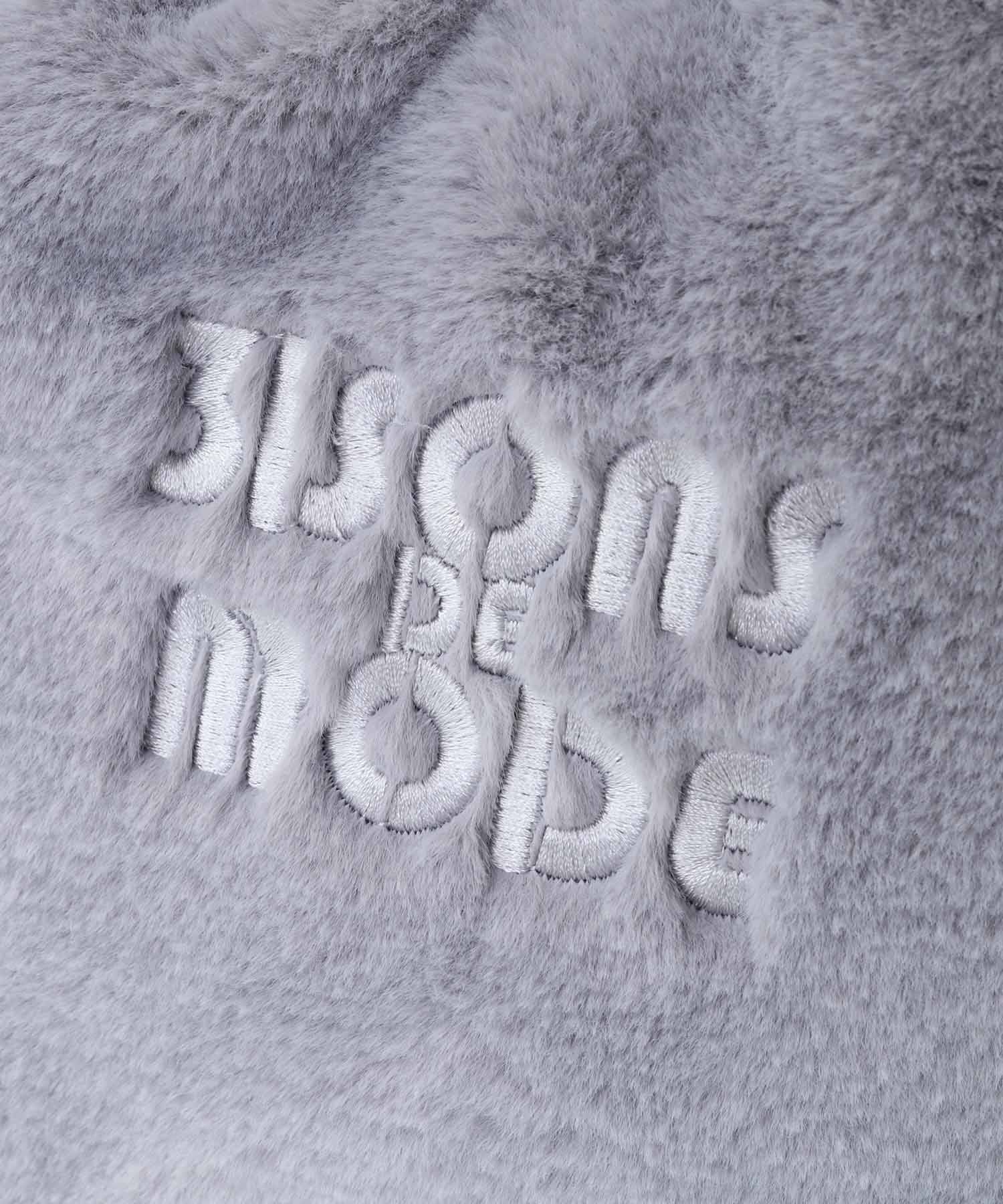トランテアン ソン ドゥ モード 31 Sons de mode ロゴ刺繍ファートートバッグ （オフホワイト） OFF-WHITE