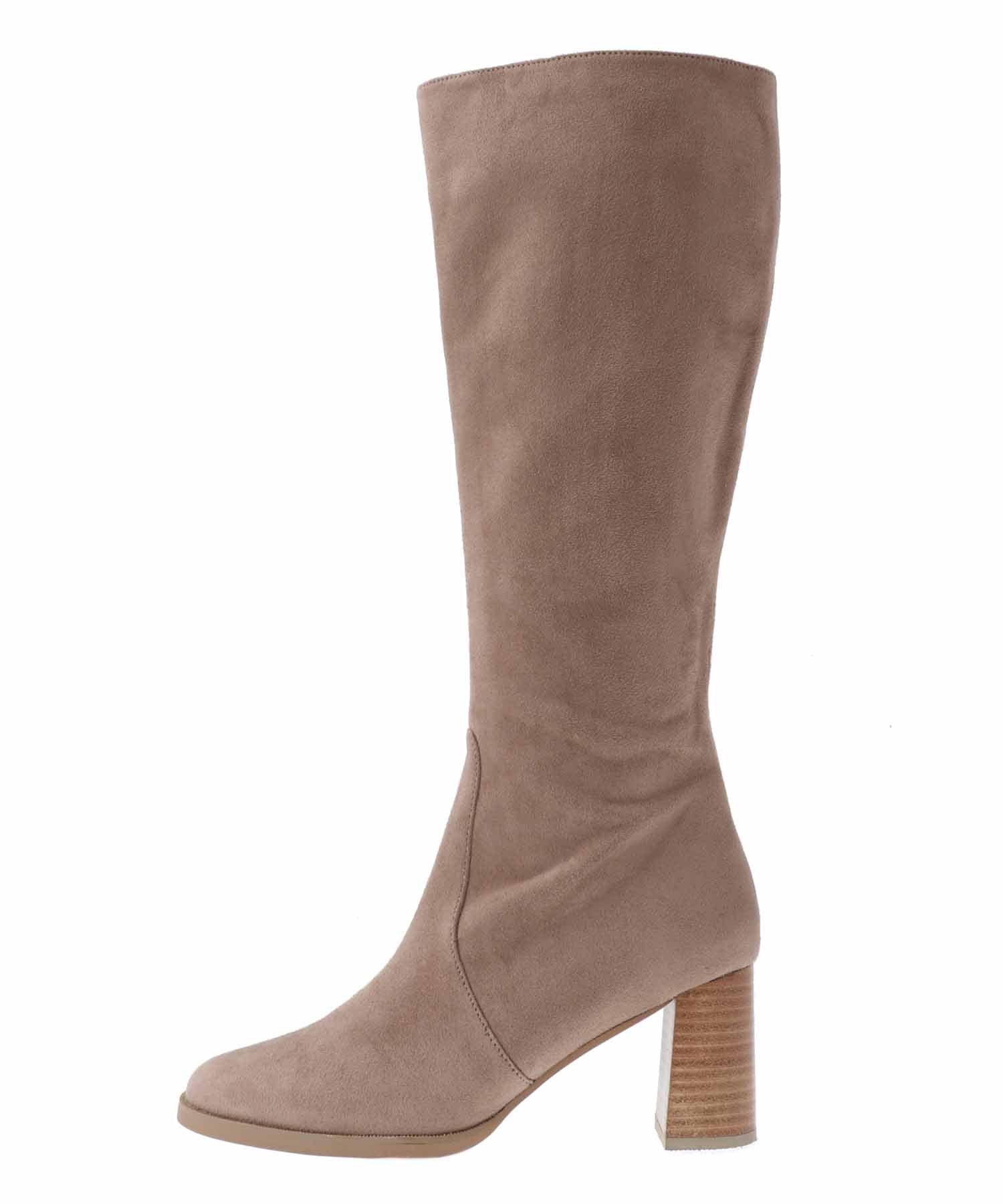 トランテアン ソン ドゥ モード 31 Sons de mode フェイクスウェードロングブーツ （ベージュ） BEIGE