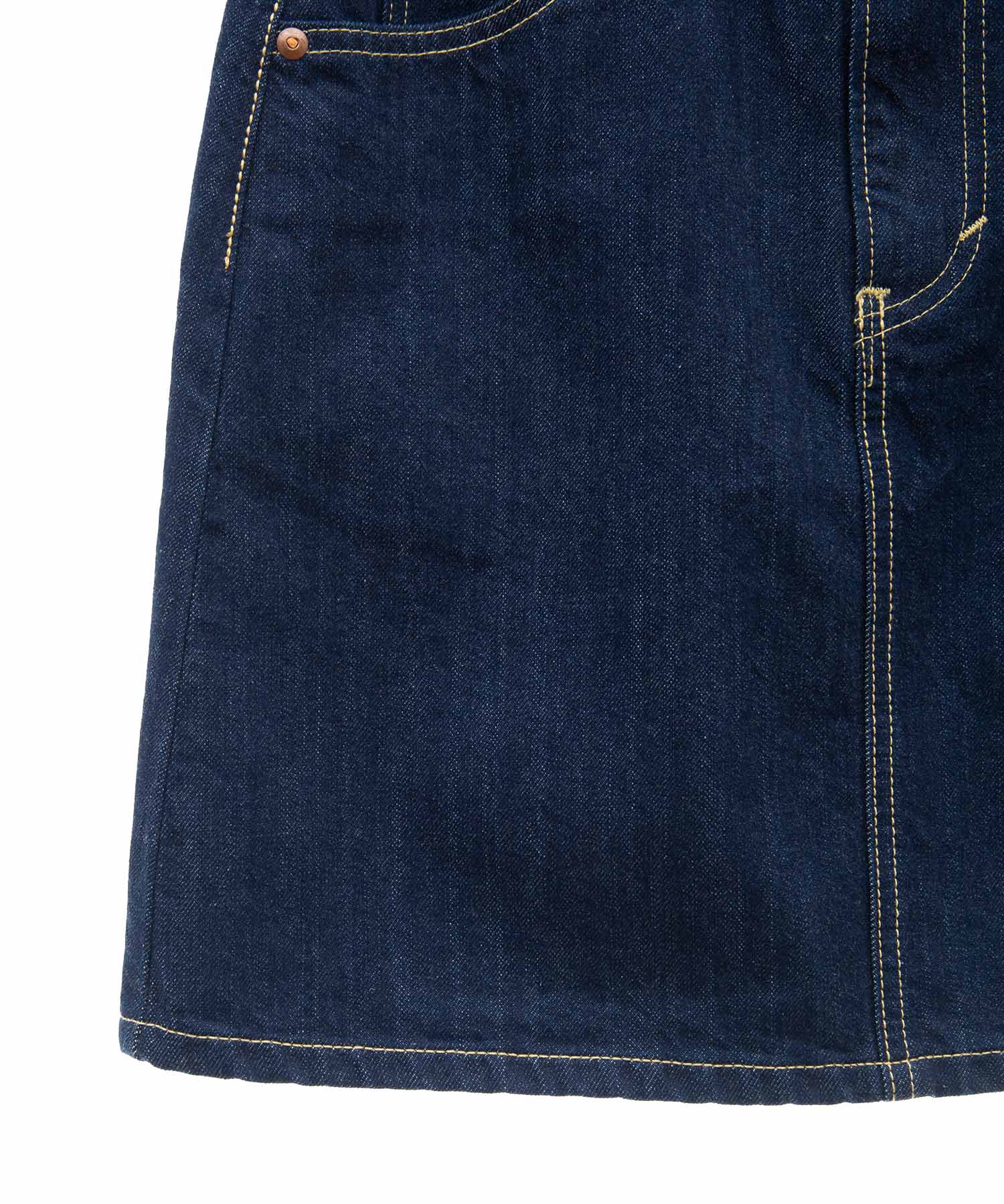 トランテアン ソン ドゥ モード 31 Sons de mode 【Leeコラボ】台形デニムミニスカート （インディゴ） INDIGO