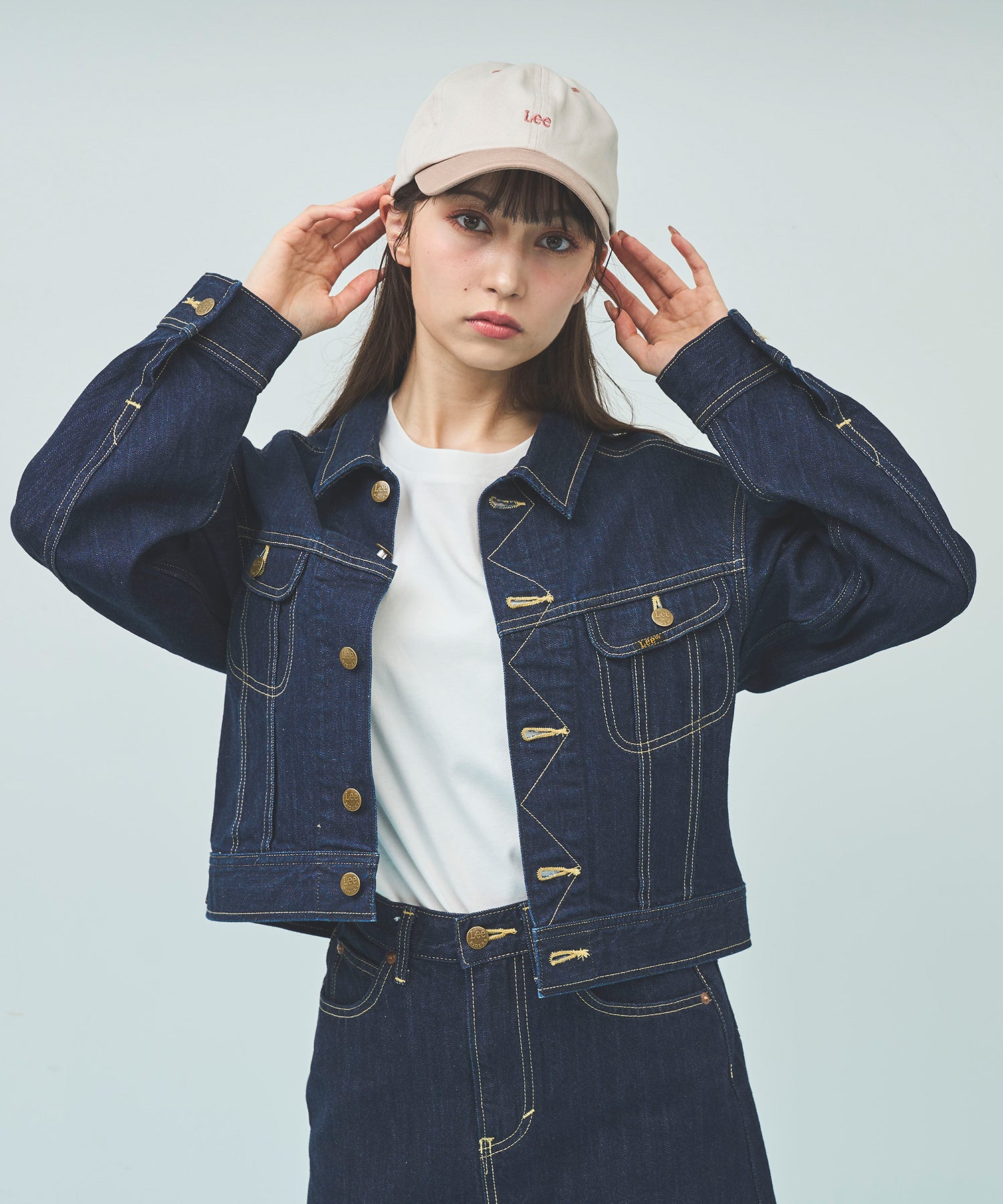 トランテアン ソン ドゥ モード 31 Sons de mode 【Leeコラボ】RIDERSJACKET Gジャン （インディゴ） INDIGO