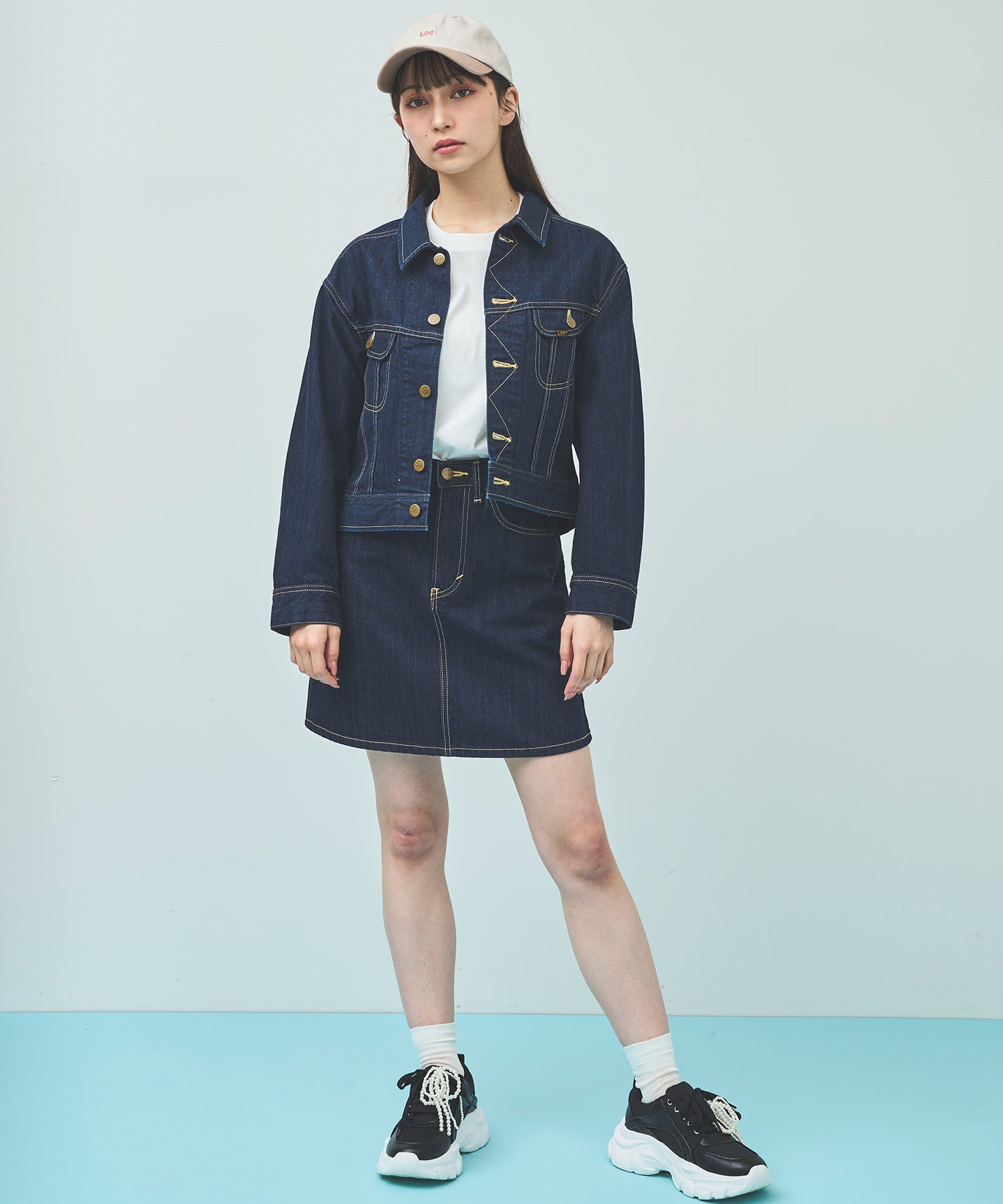 トランテアン ソン ドゥ モード 31 Sons de mode 【Leeコラボ】RIDERSJACKET Gジャン （インディゴ） INDIGO