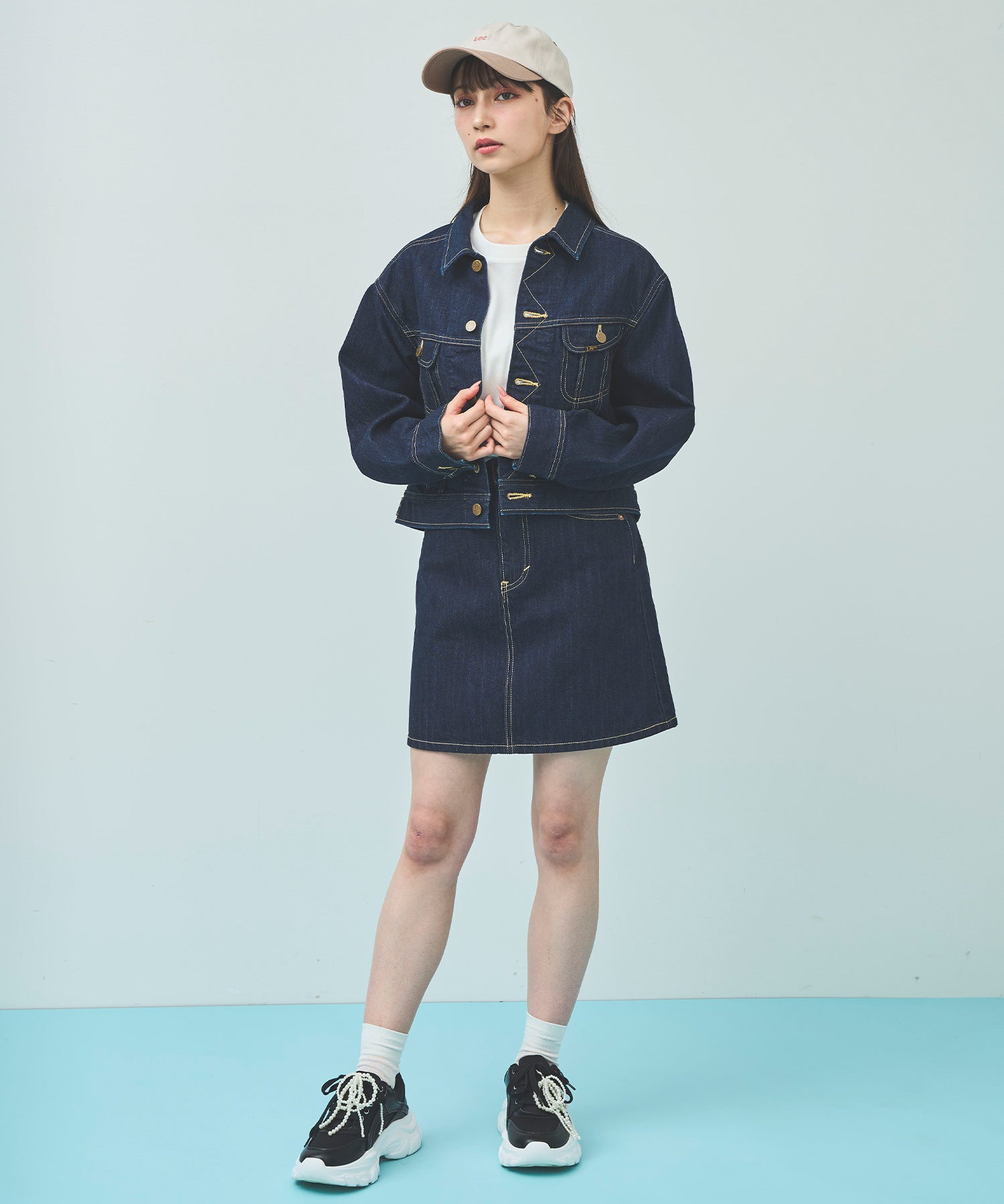 トランテアン ソン ドゥ モード 31 Sons de mode 【Leeコラボ】RIDERSJACKET Gジャン （インディゴ） INDIGO