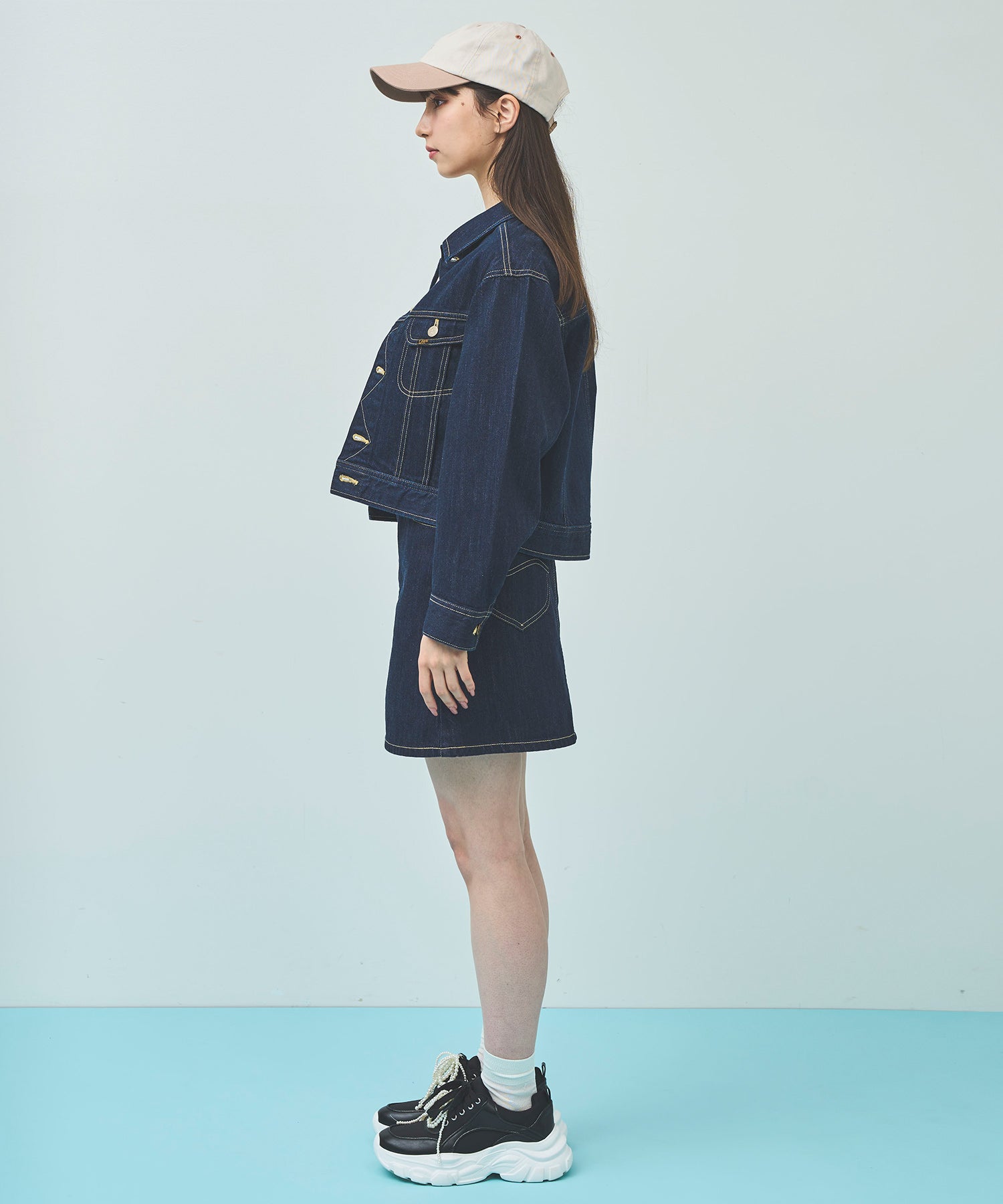 トランテアン ソン ドゥ モード 31 Sons de mode 【Leeコラボ】RIDERSJACKET Gジャン （インディゴ） INDIGO
