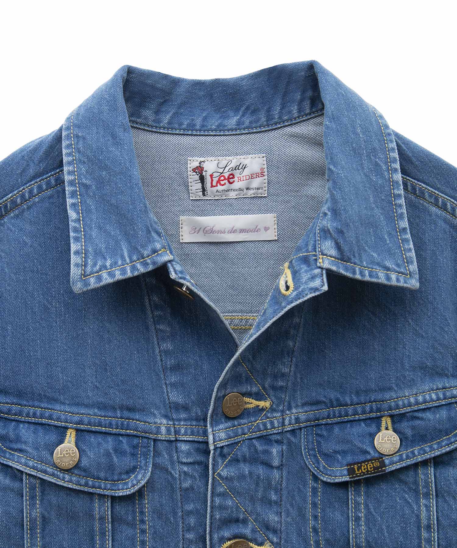 トランテアン ソン ドゥ モード 31 Sons de mode 【Leeコラボ】RIDERSJACKET Gジャン （インディゴ） INDIGO