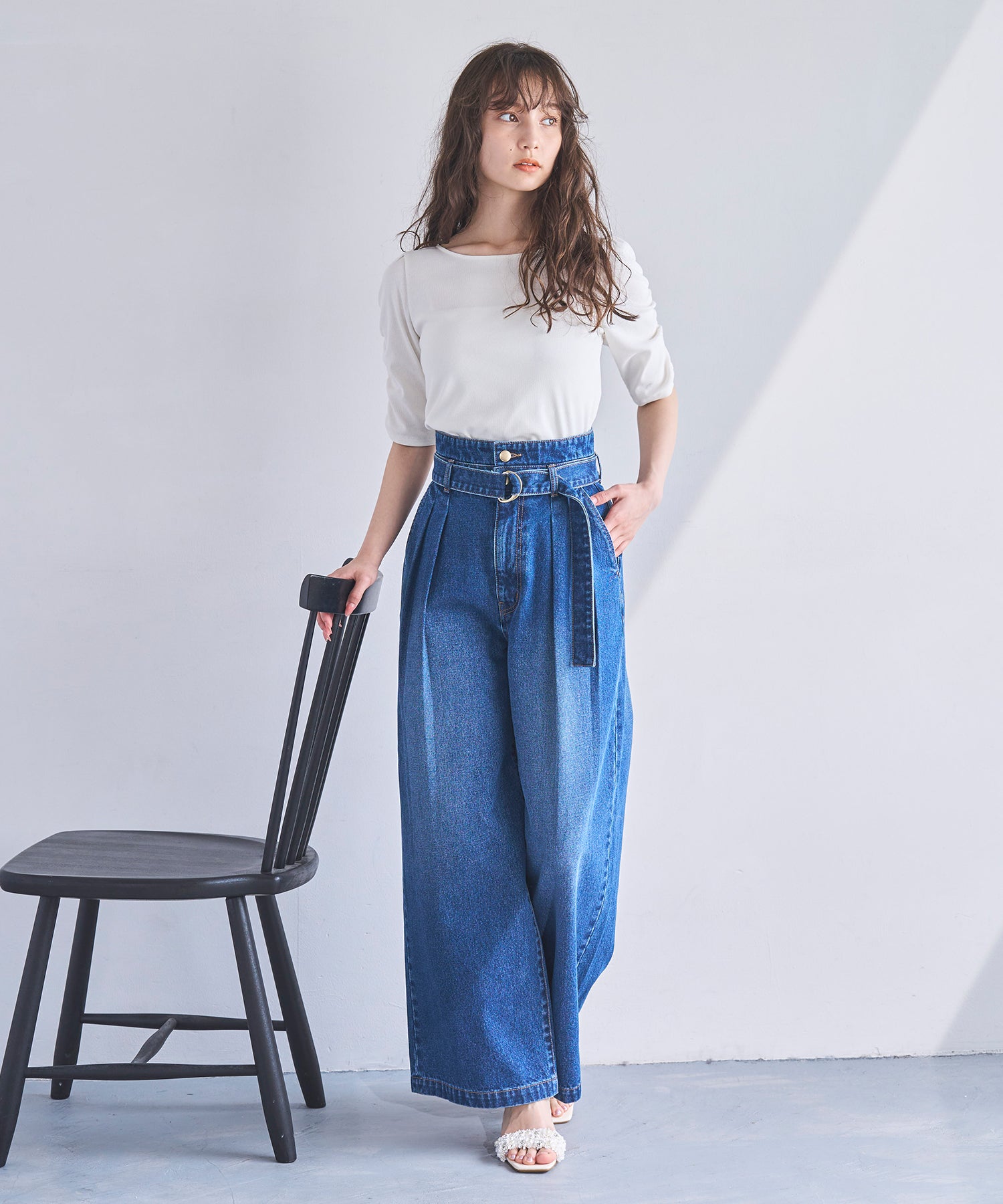 トランテアン ソン ドゥ モード 31 Sons de mode 2025春夏新作 テレコトップス （OFF-WHITE） OFF-WHITE