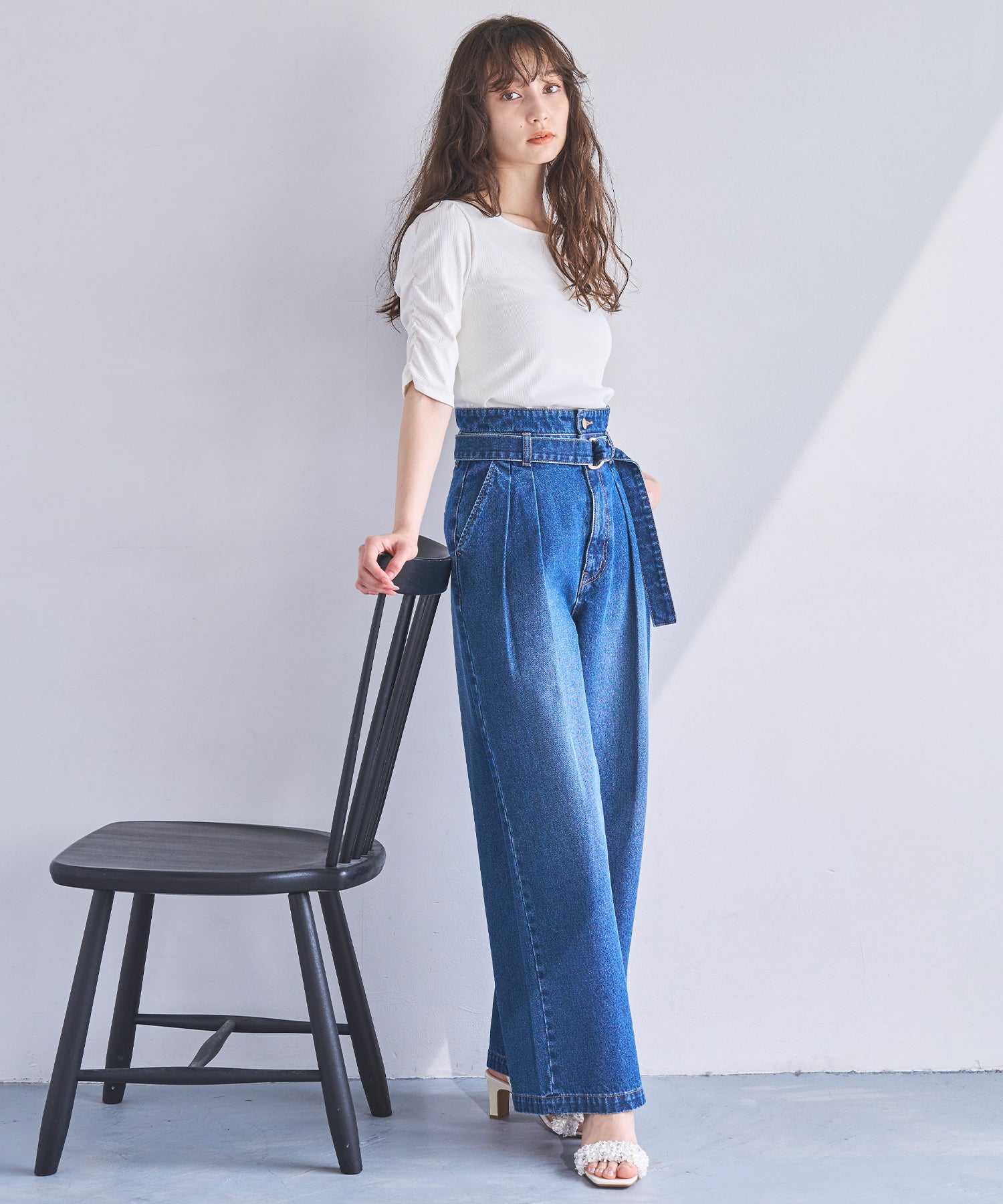 トランテアン ソン ドゥ モード 31 Sons de mode 2025春夏新作 テレコトップス （OFF-WHITE） OFF-WHITE