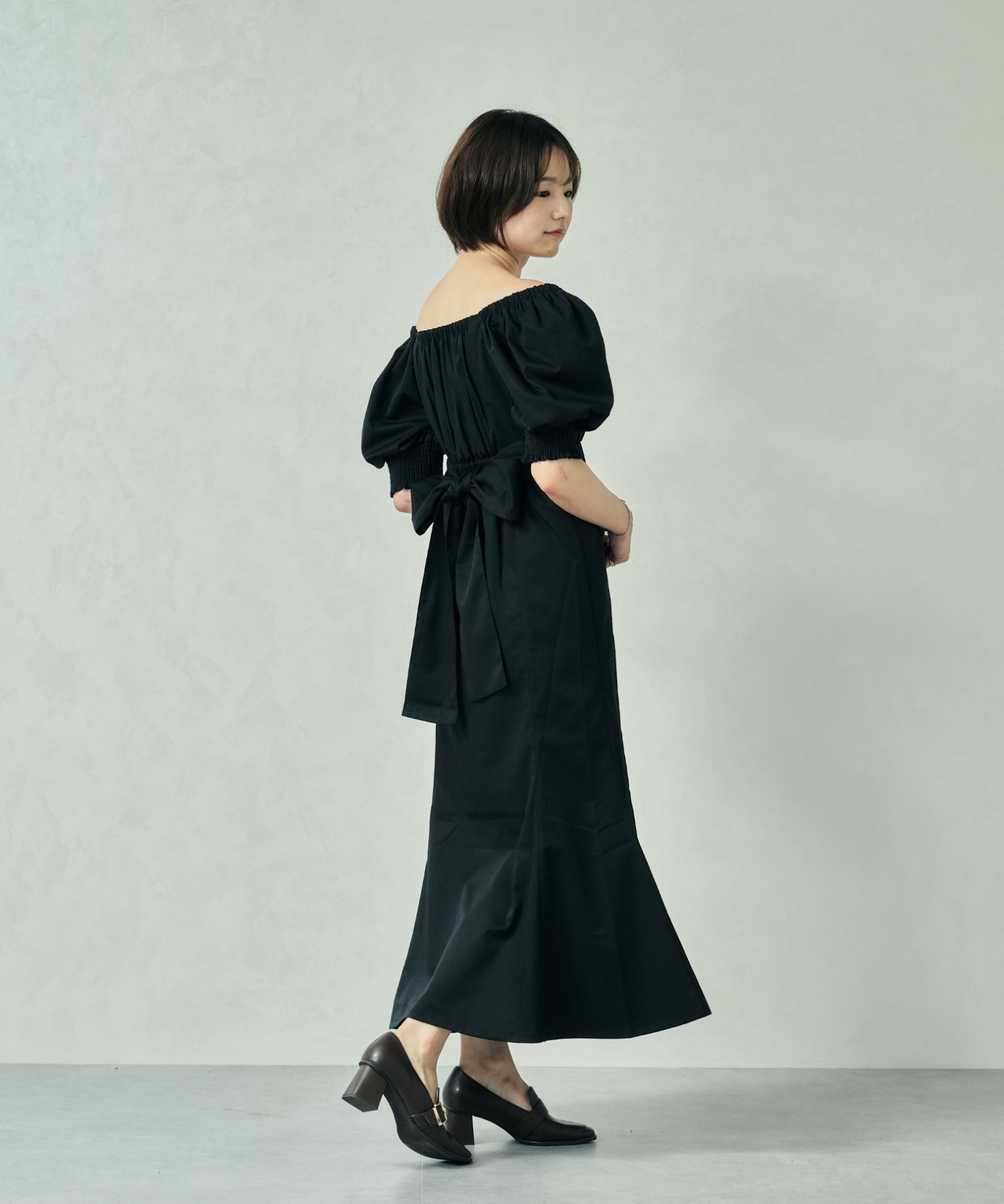 トランテアン ソン ドゥ モード 31 Sons de mode WEB限定 2wayオフショルバックリボンワンピース TT557401 （BLACK） BLACK