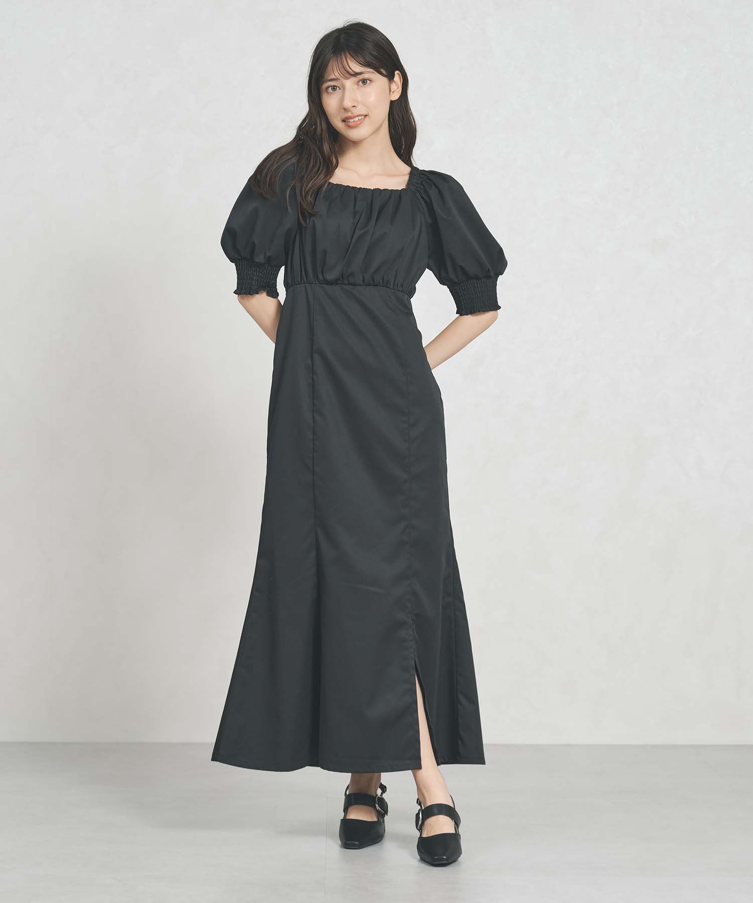 トランテアン ソン ドゥ モード 31 Sons de mode WEB限定 2wayオフショルバックリボンワンピース TT557401 （BLACK） BLACK