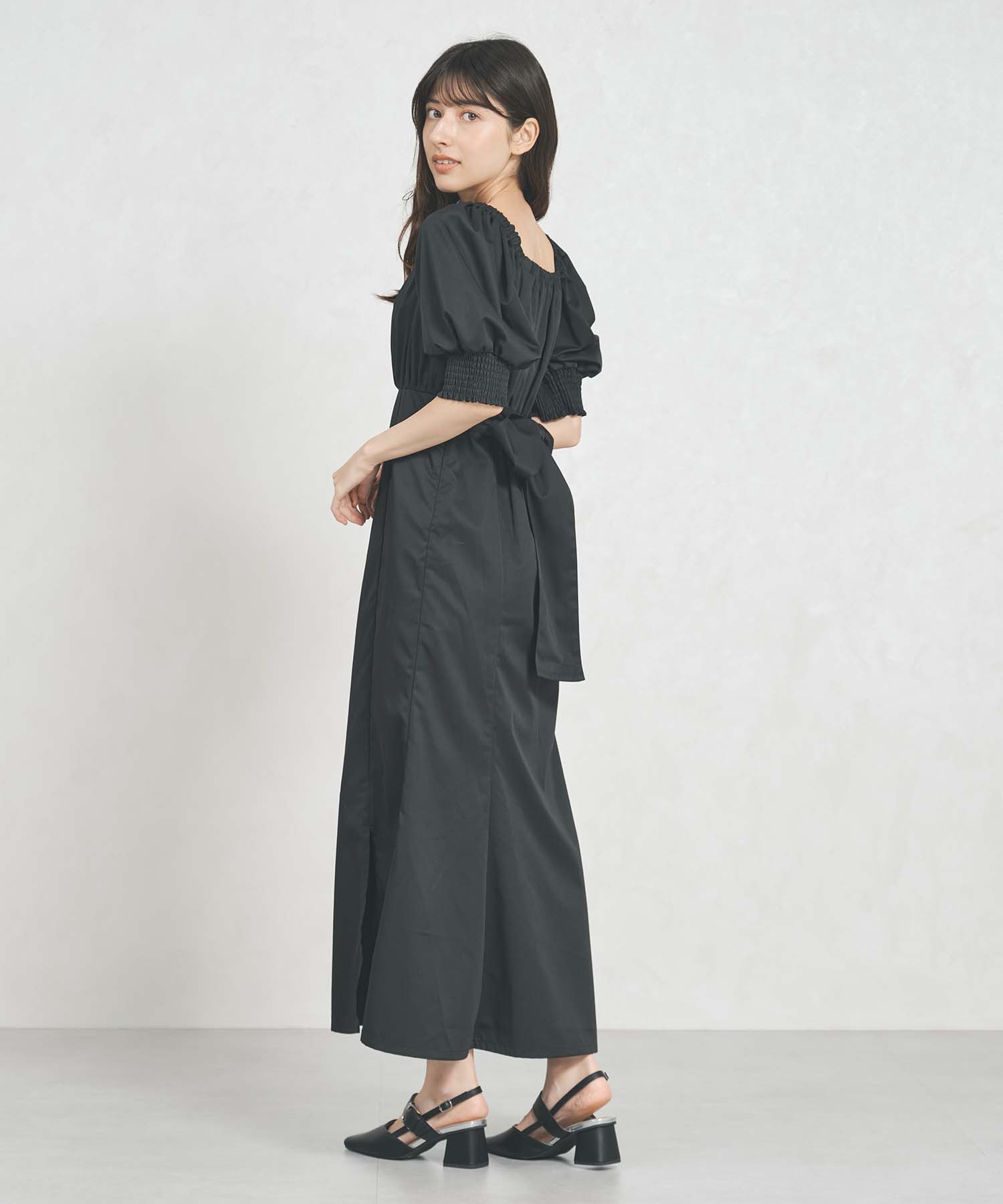 トランテアン ソン ドゥ モード 31 Sons de mode WEB限定 2wayオフショルバックリボンワンピース TT557401 （BLACK） BLACK