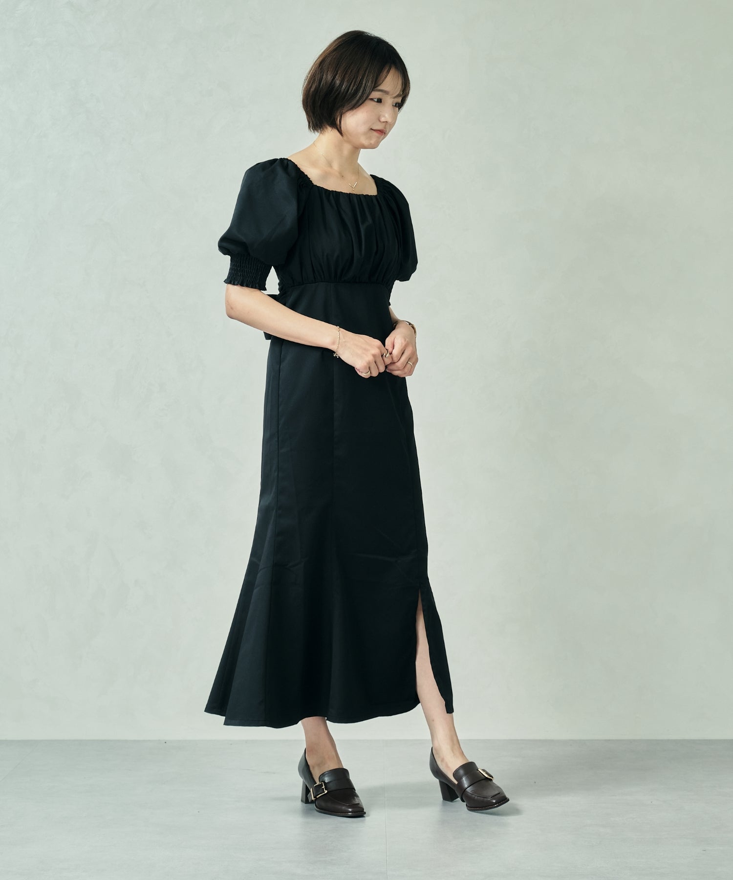 トランテアン ソン ドゥ モード 31 Sons de mode WEB限定 2wayオフショルバックリボンワンピース TT557401 （BLACK） BLACK