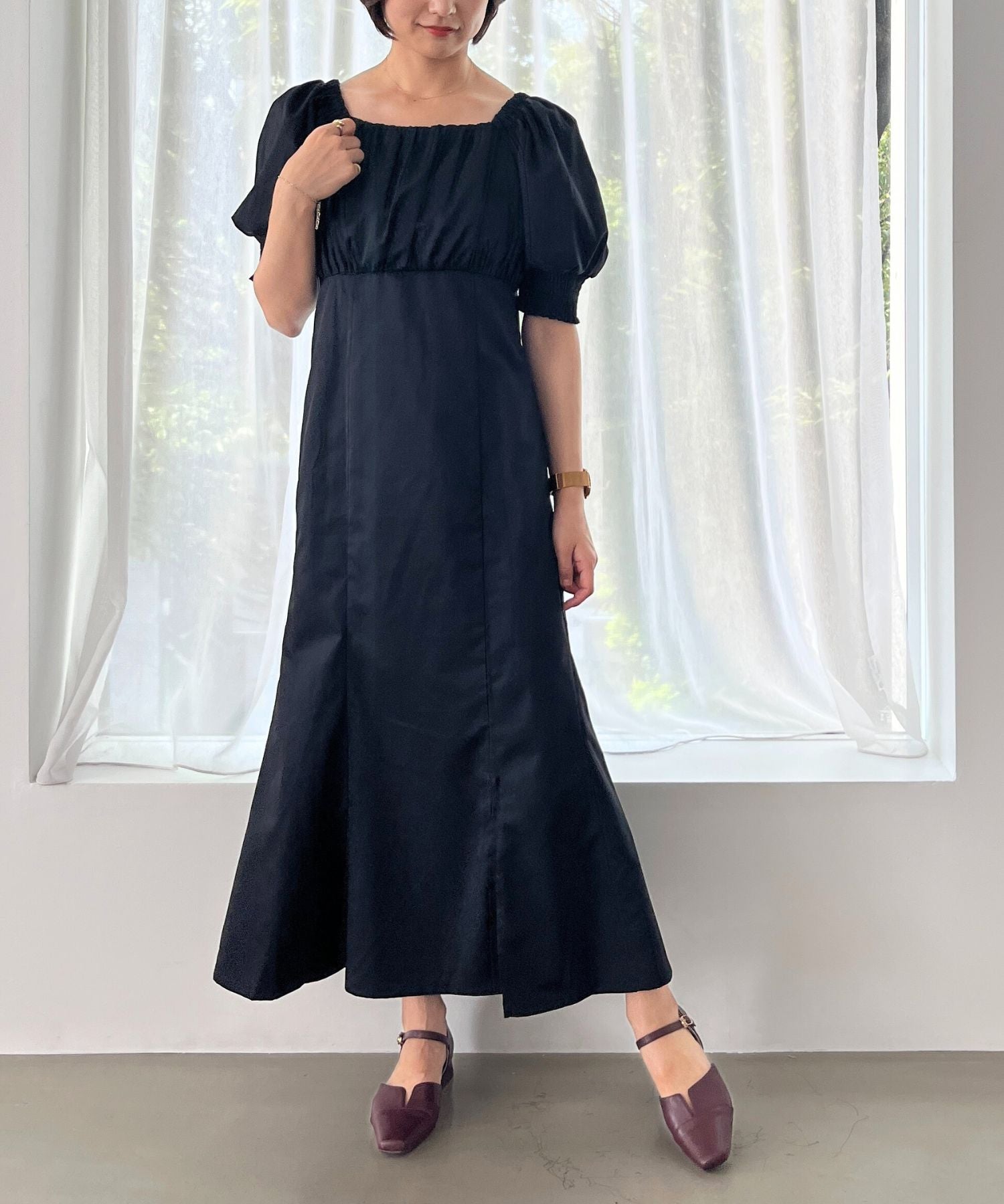 トランテアン ソン ドゥ モード 31 Sons de mode WEB限定 2wayオフショルバックリボンワンピース TT557401 （BLACK） BLACK