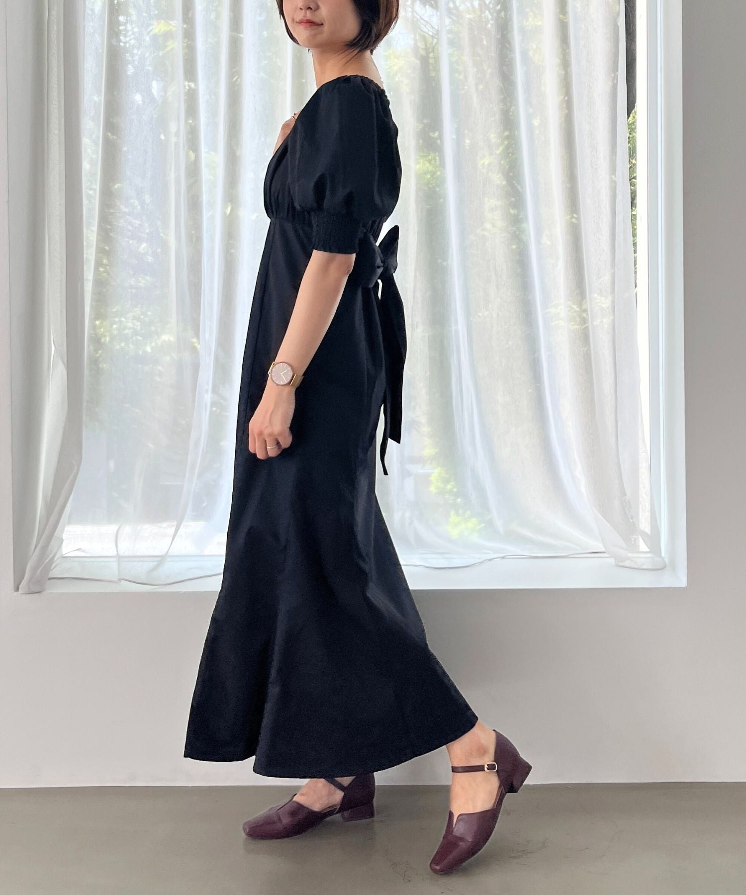 トランテアン ソン ドゥ モード 31 Sons de mode WEB限定 2wayオフショルバックリボンワンピース TT557401 （BLACK） BLACK