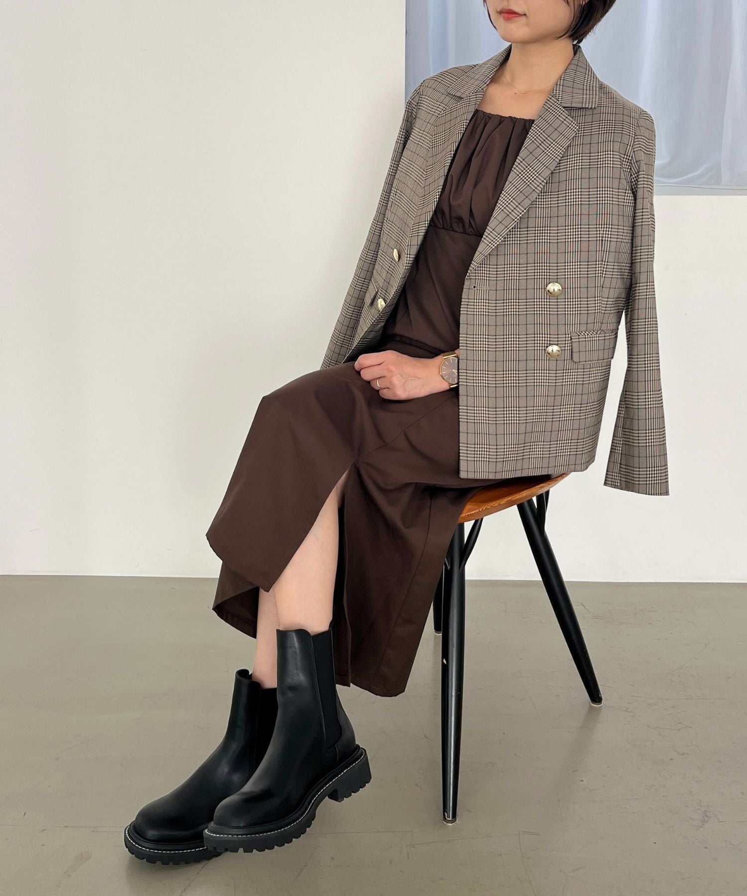 トランテアン ソン ドゥ モード 31 Sons de mode WEB限定 2wayオフショルバックリボンワンピース TT557401 （BROWN） BROWN