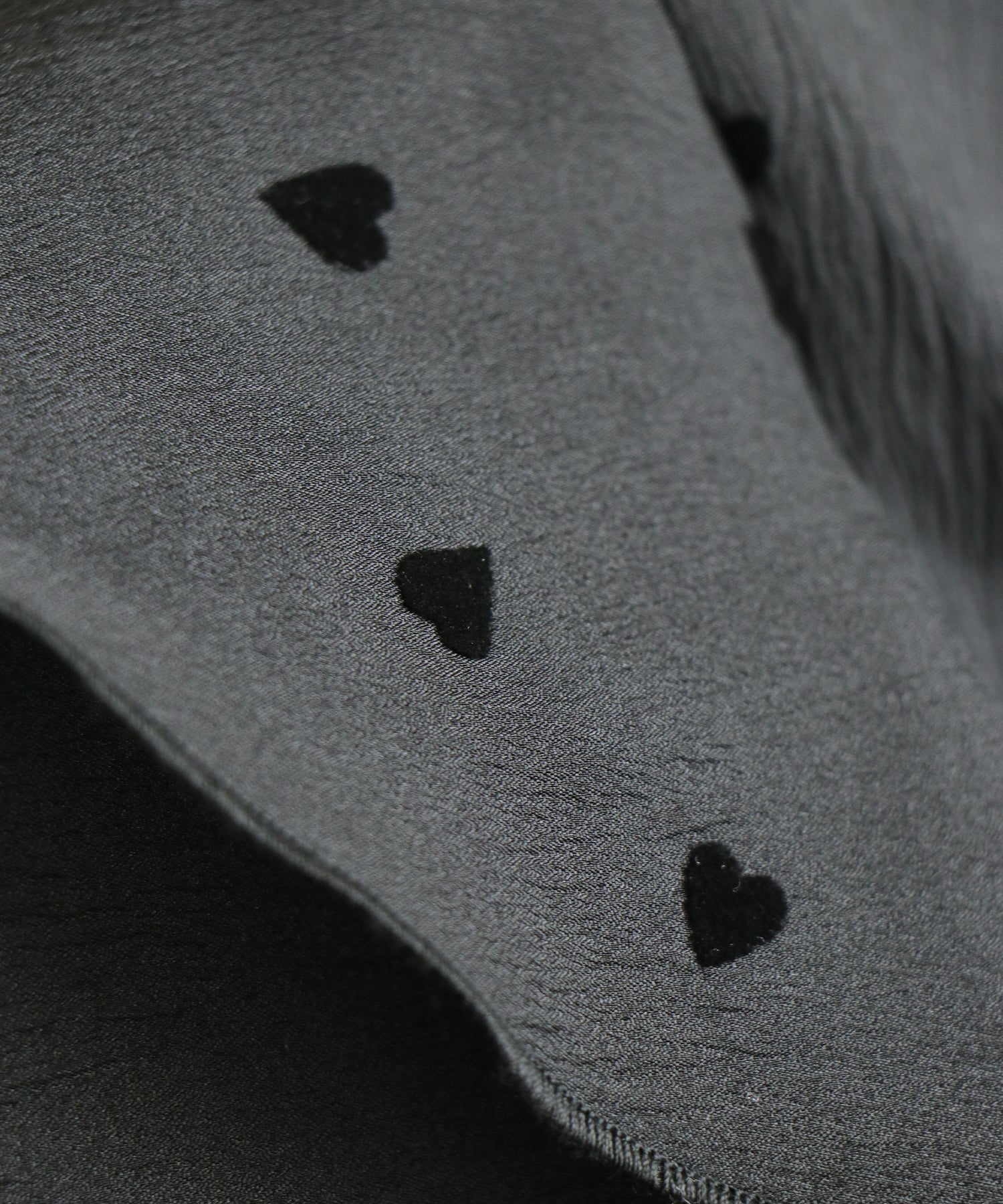 トランテアン ソン ドゥ モード 31 Sons de mode 2025秋冬新作 ハートフロッキーブラウス TT538110 （BLACK） BLACK