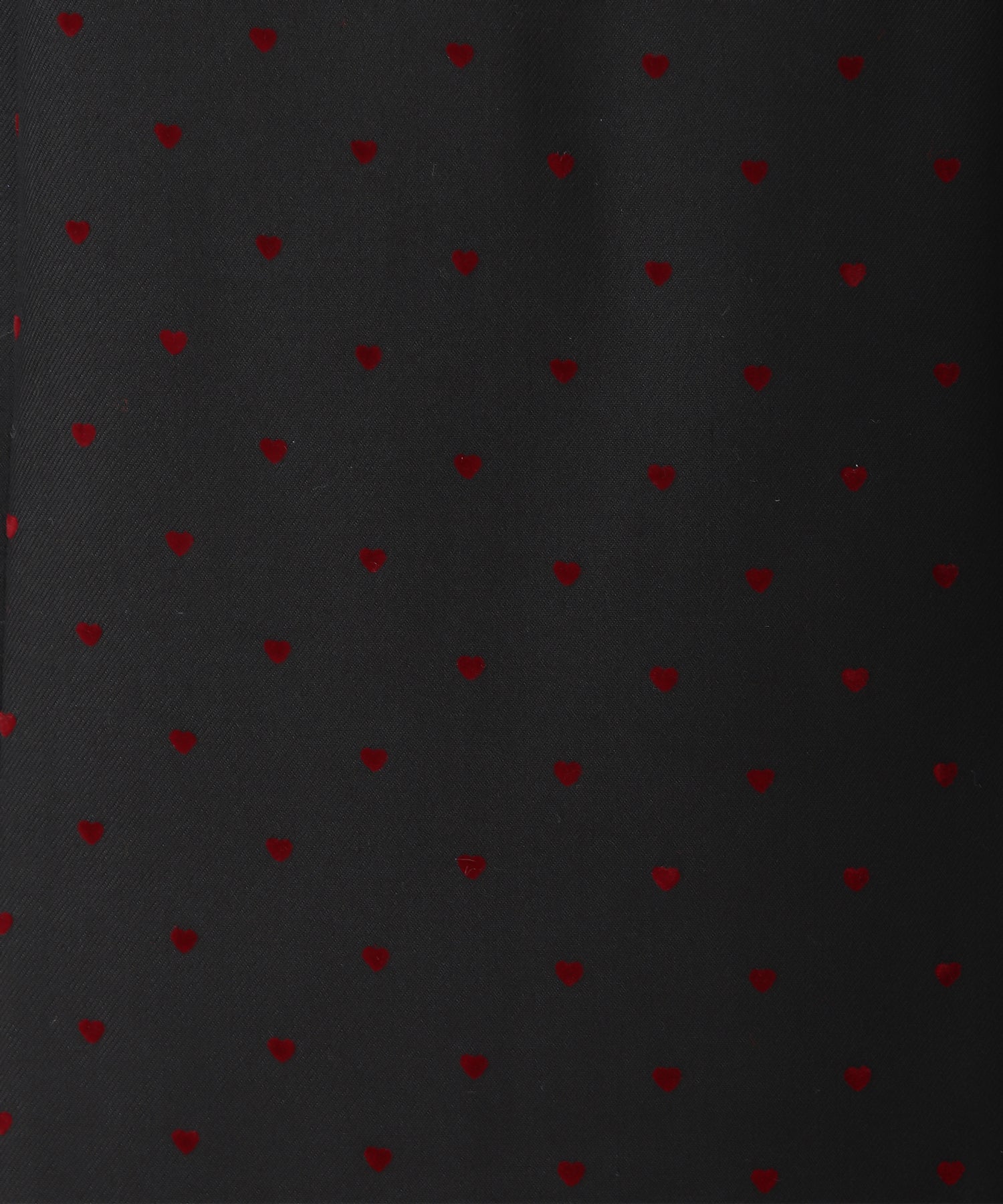 トランテアン ソン ドゥ モード 31 Sons de mode 2025秋冬新作 ハートフロッキースカート TT537214 （BLACK） BLACK