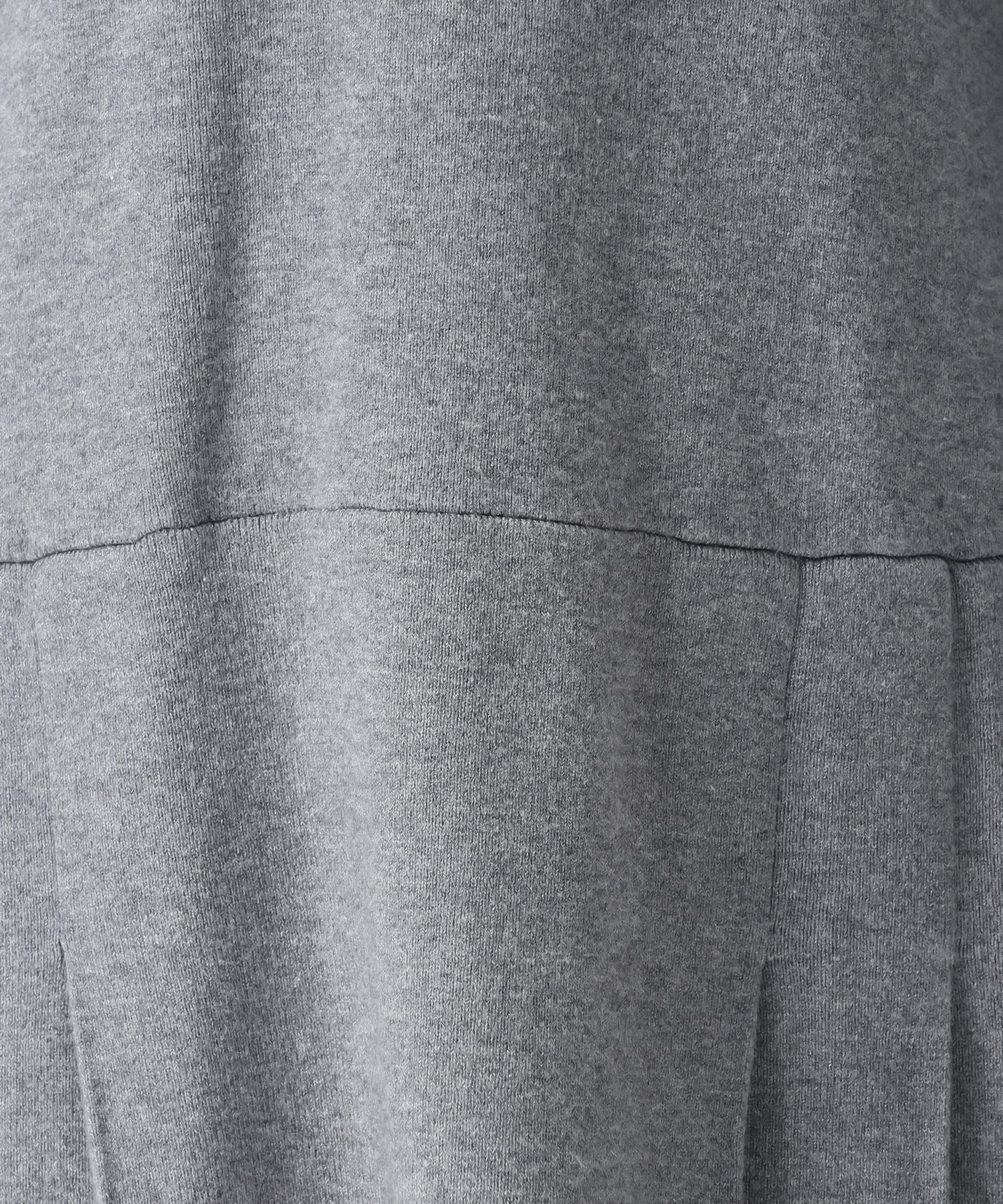 トランテアン ソン ドゥ モード 31 Sons de mode 2025秋冬新作 襟付きミニニットワンピース TT547406 （GREY） GREY